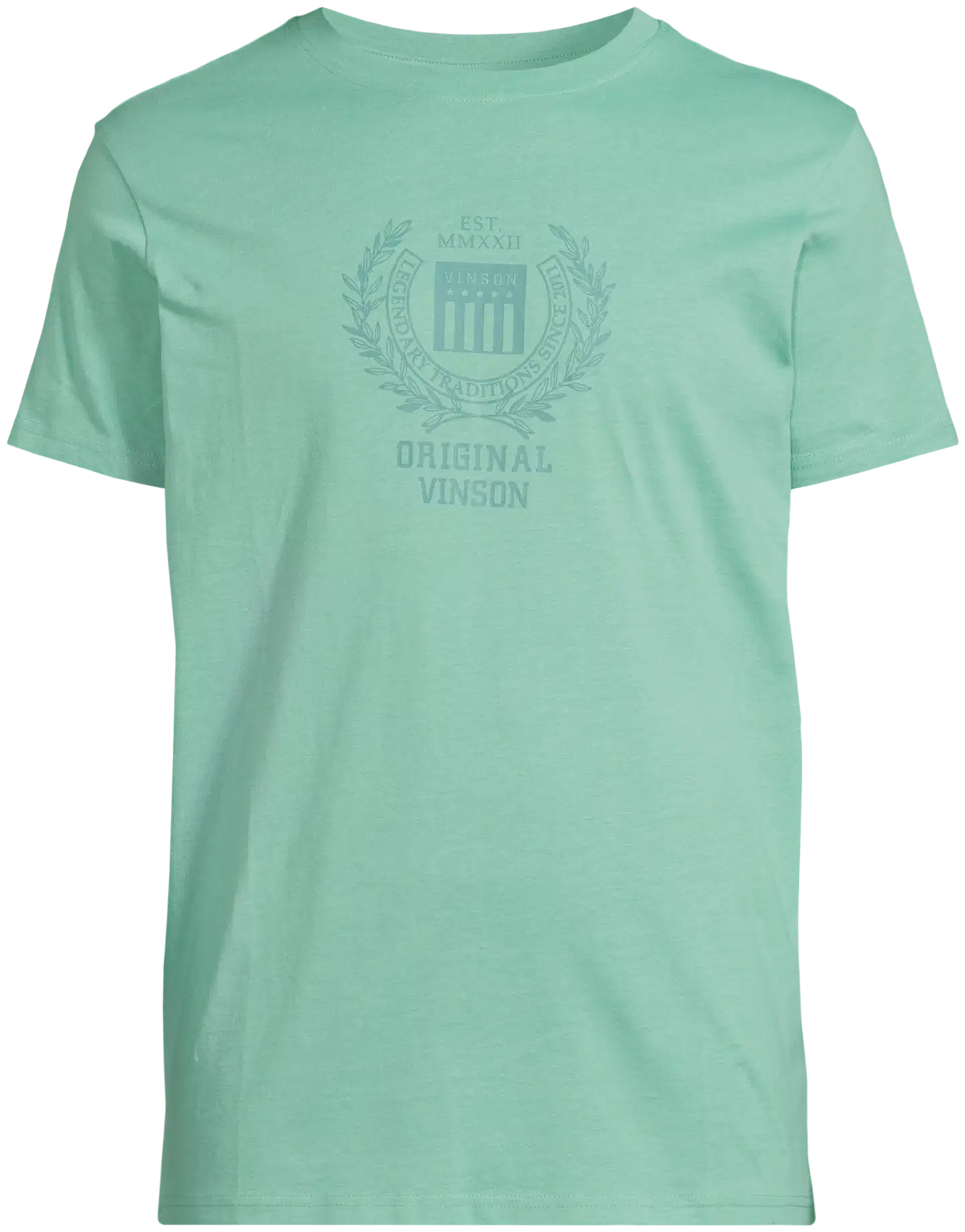 Vinson miesten t-paita Samuel 105558 - Creme de menthe - 2
