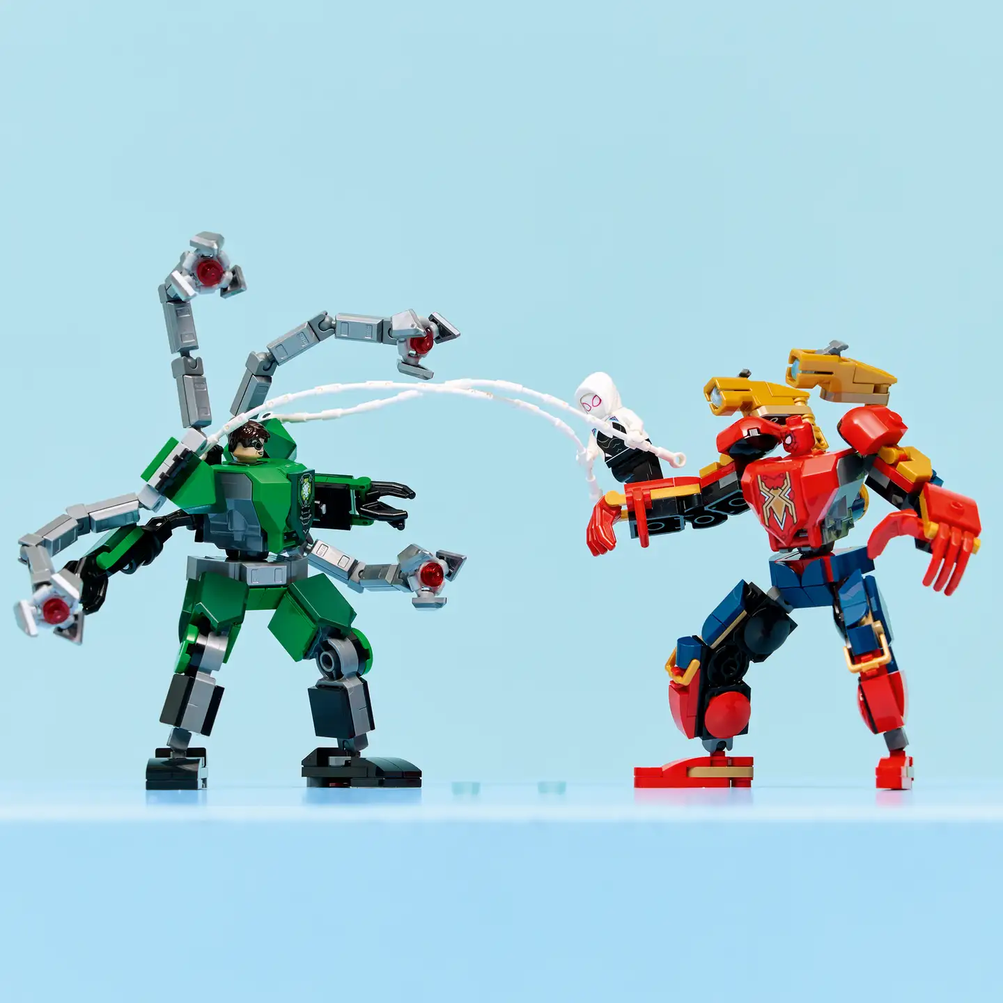 LEGO® Super Heroes Marvel 76338 Robottien taistelu: Spider-Man vastaan Tohtori Mustekala - 11
