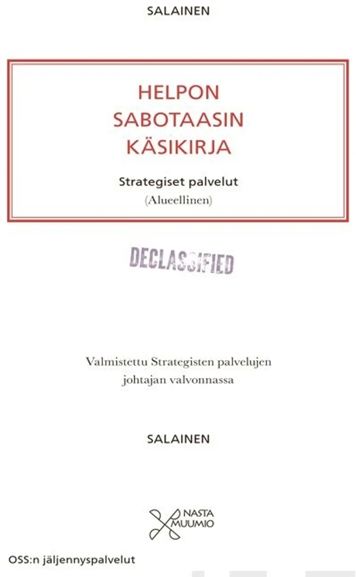 Helpon sabotaasin käsikirja