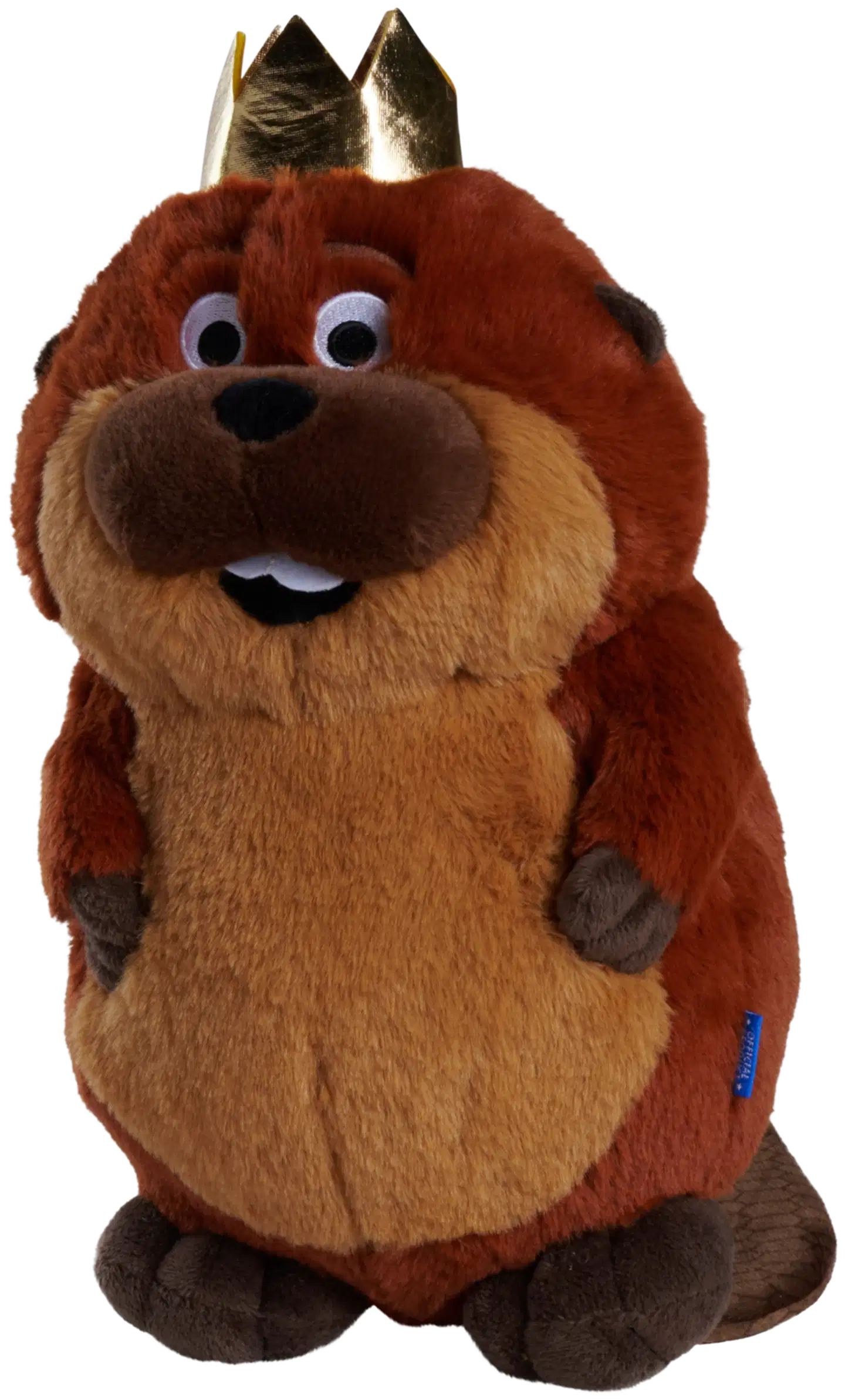 Simba Disney Pixar Operaatio Majava, King George-majava, pehmo, 24 cm - 3