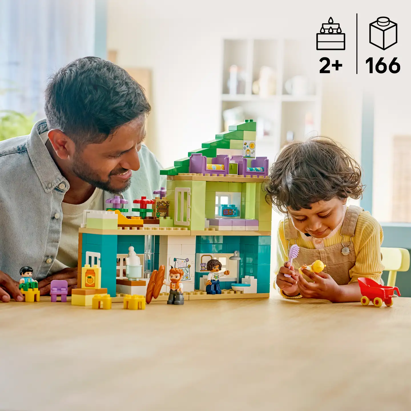 LEGO® DUPLO Town 10470 Nykyaikainen omakotitalo ja hahmot 3in1 - 7