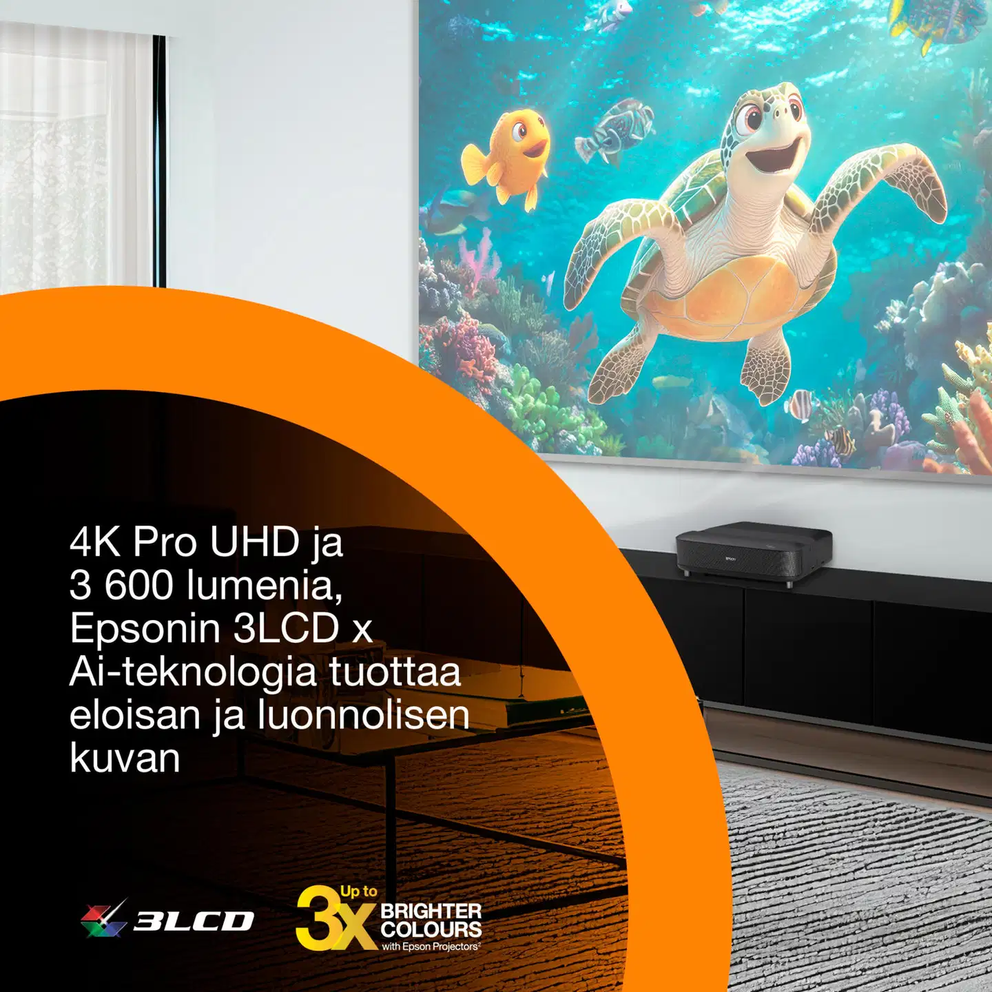 Epson Lifestudio Grand -projektori EH-LS670B - 7