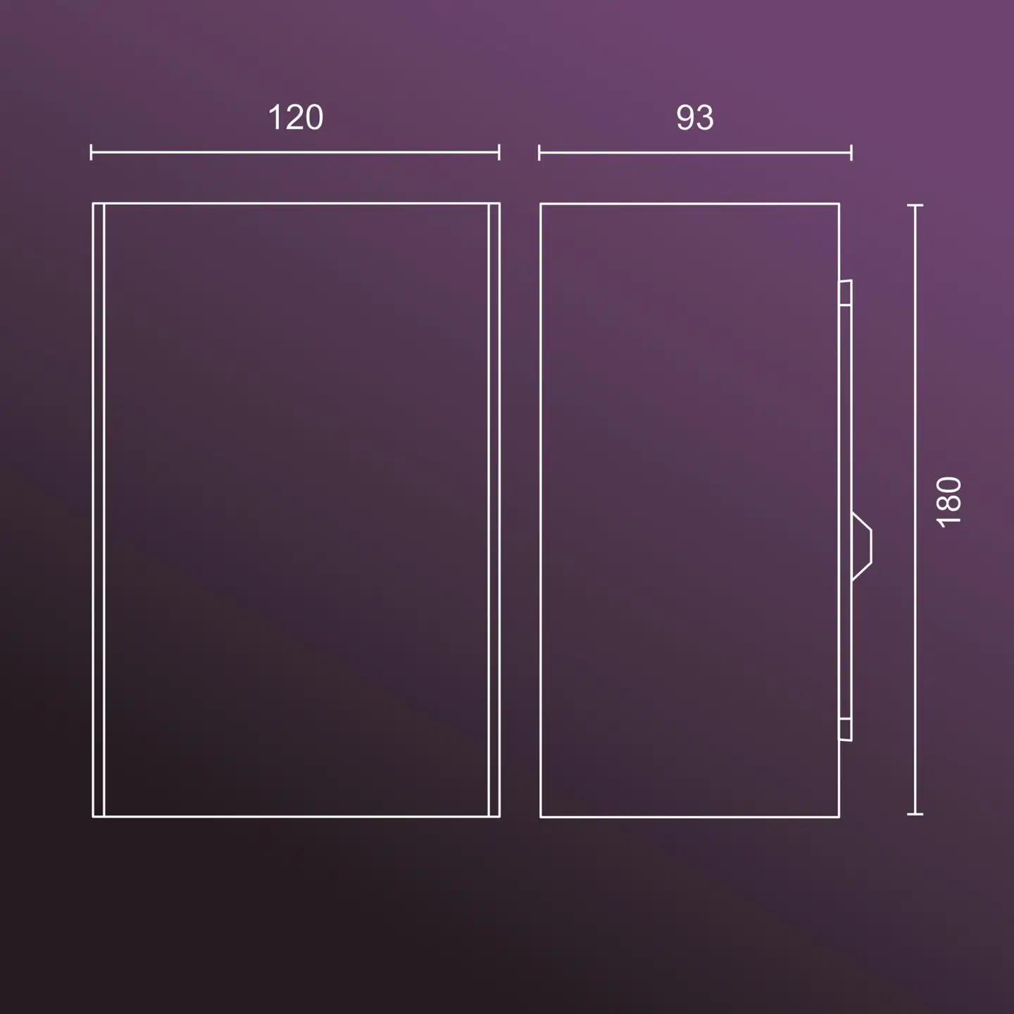 Philips Hue Resonate -seinävalaisin ulkokäyttöön 16W 2000-6500K 1180LM musta - 3