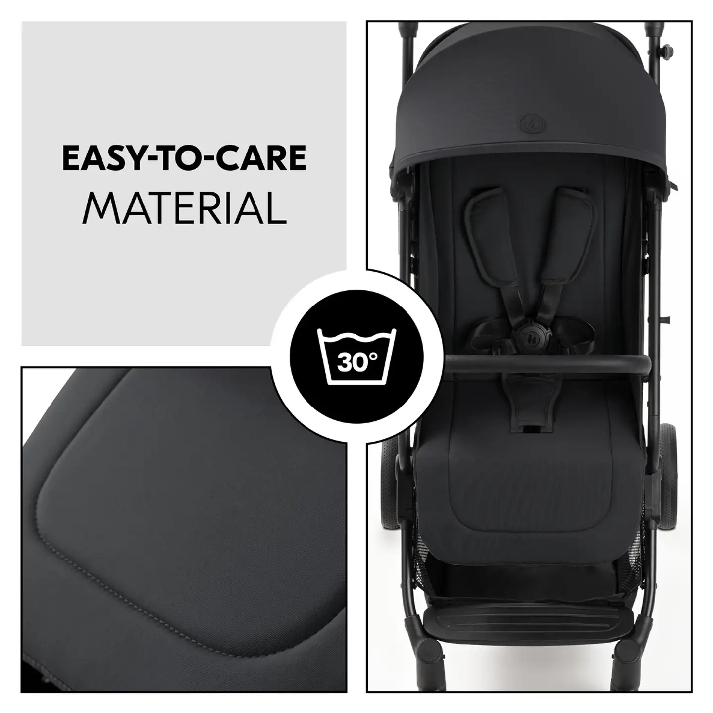 Hauck rattaat Travel N Care Plus musta - 17
