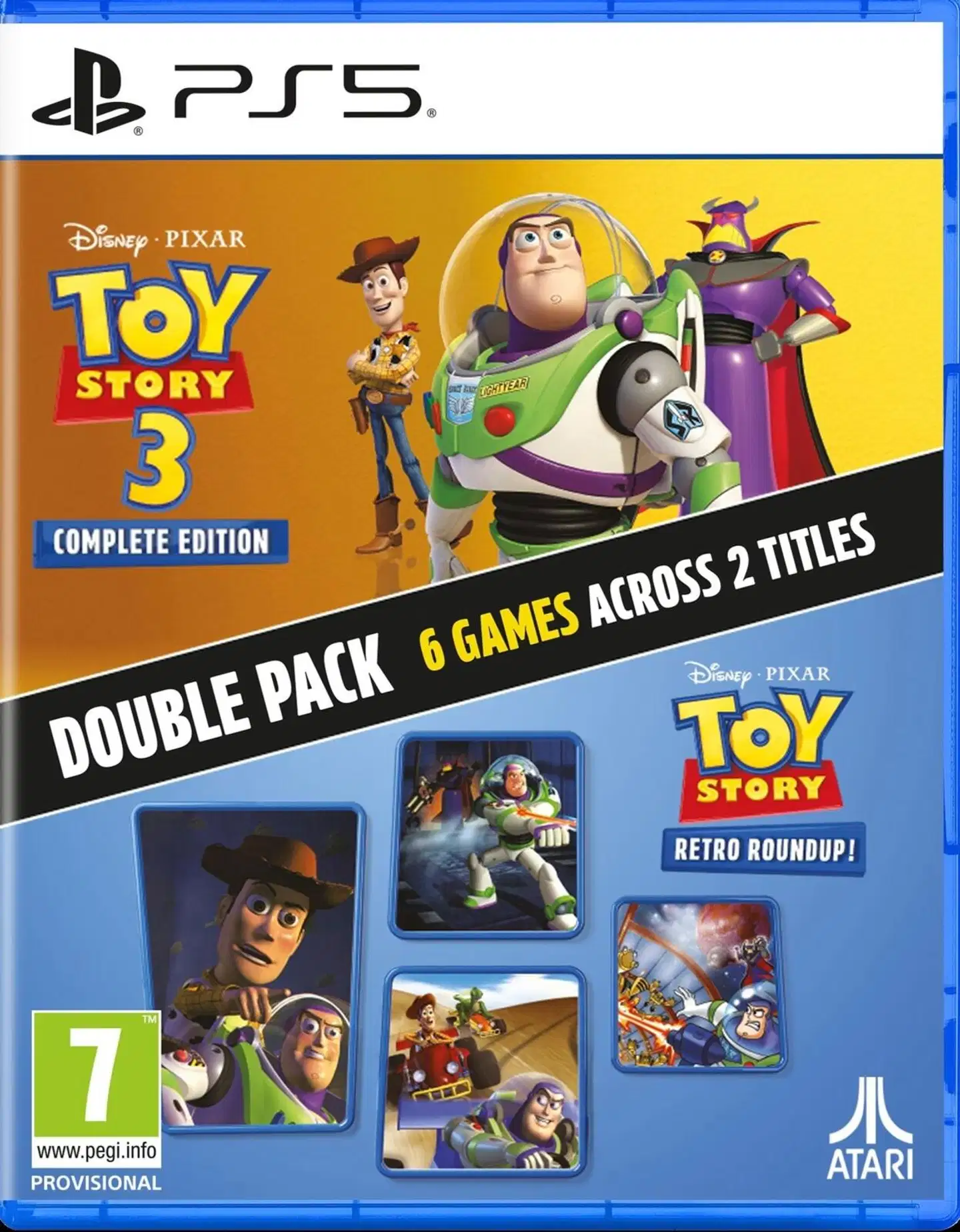 Playstation 5 Toy Story: Retro Roundup! + Toy Story 3 Complete Edition Double Pack