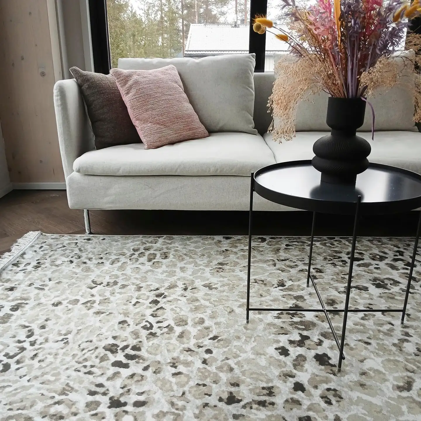 ihankotona matto Leona 160x230 cm kuviollinen - 2