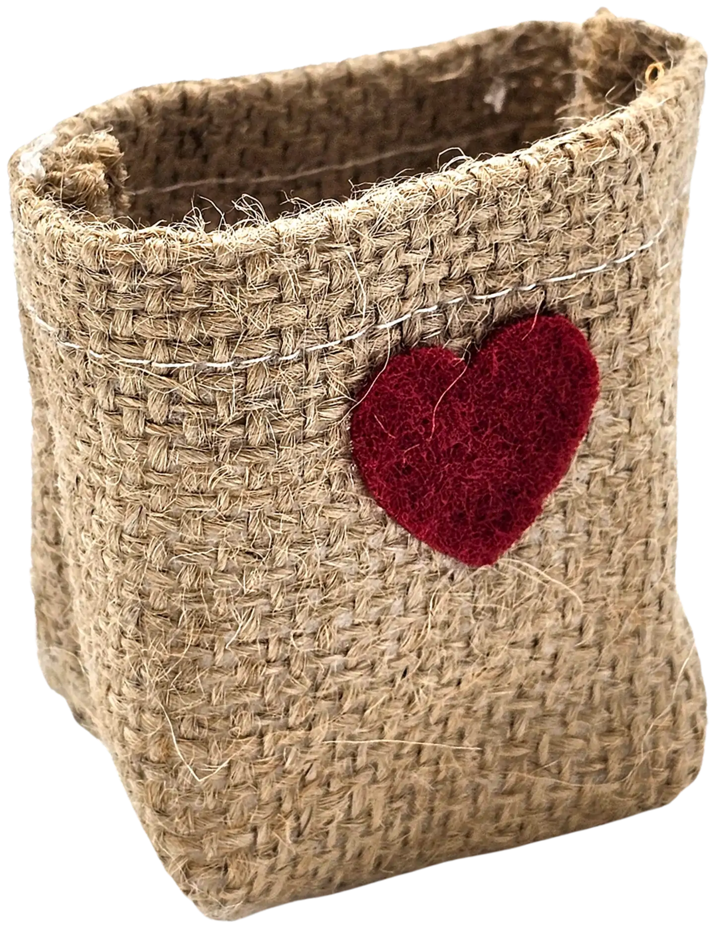 J.K. Primeco koristesäkki mini Sydän punainen - 2