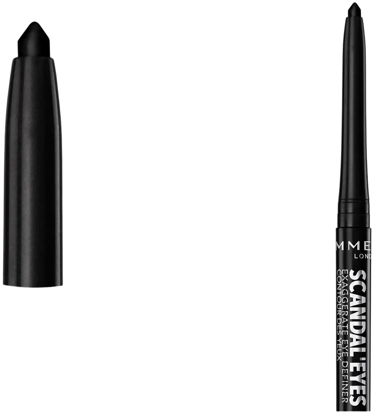 Rimmel Scandal'eyes Eye Definer 0,35 g, 001 Intense Black silmänrajauskynä - 4