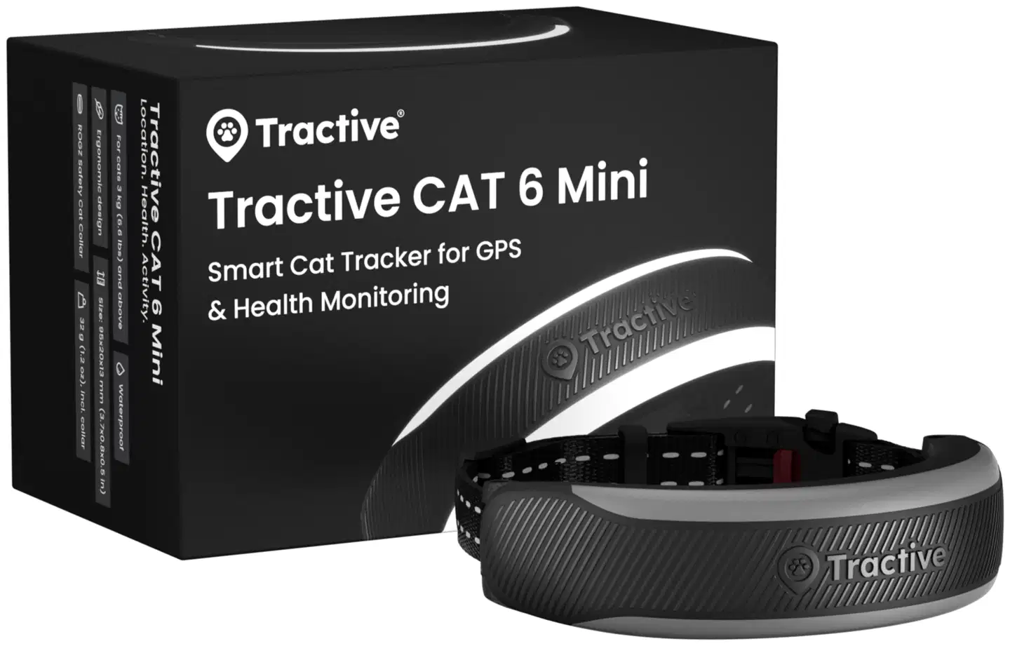 Tractive CAT 6 Mini – GPS -paikannuslaite - 1