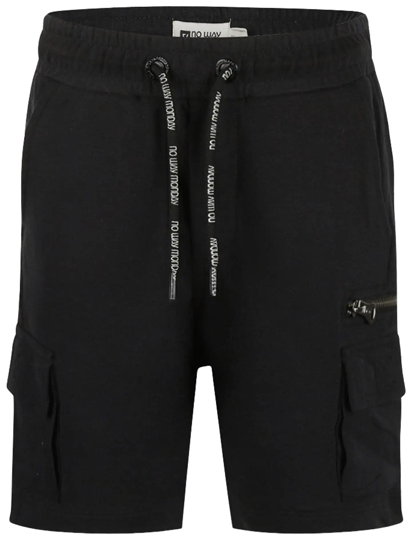 No Way Monday nuorten collegeshortsit reisitaskuilla - BLACK - 1