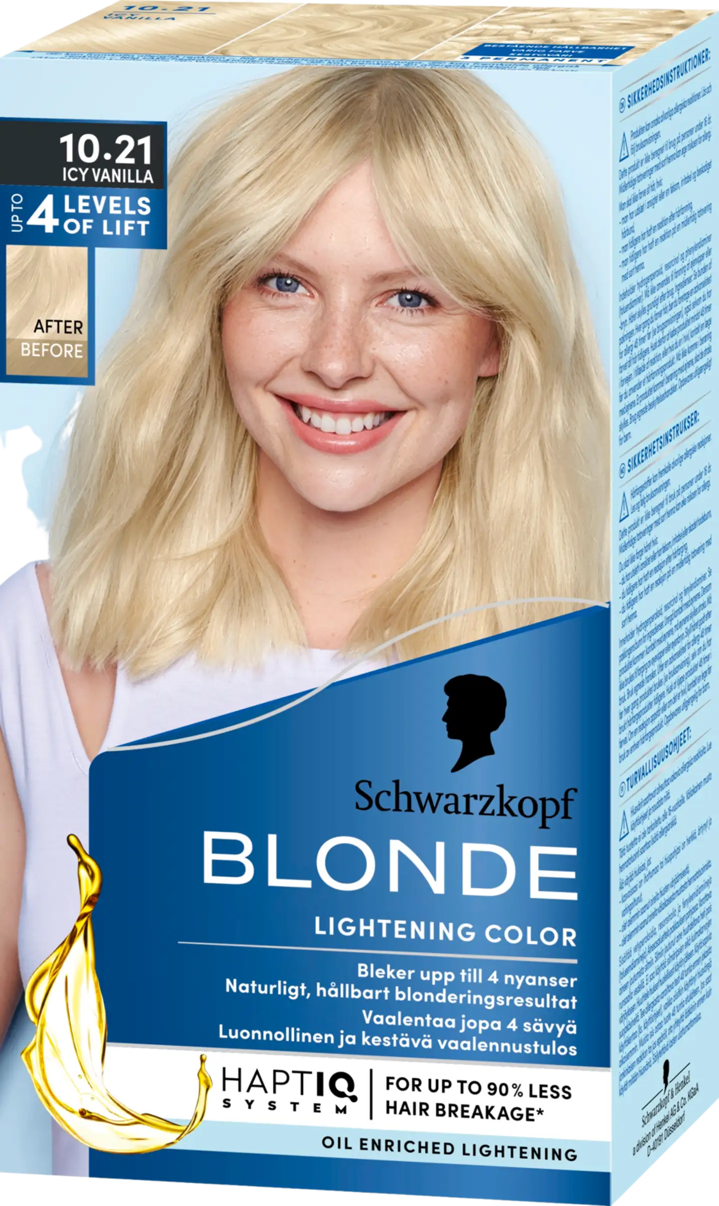 Schwarzkopf Blonde 10.21 Icy Vanilla vaalennusvoide - 1