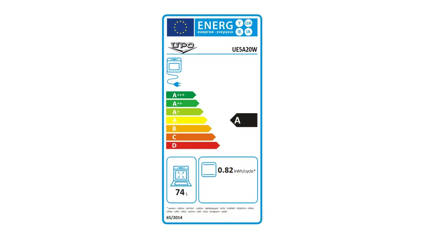 Upo 50cm leveä valurauta lattialiesi UE5A20W valkoinen - 13