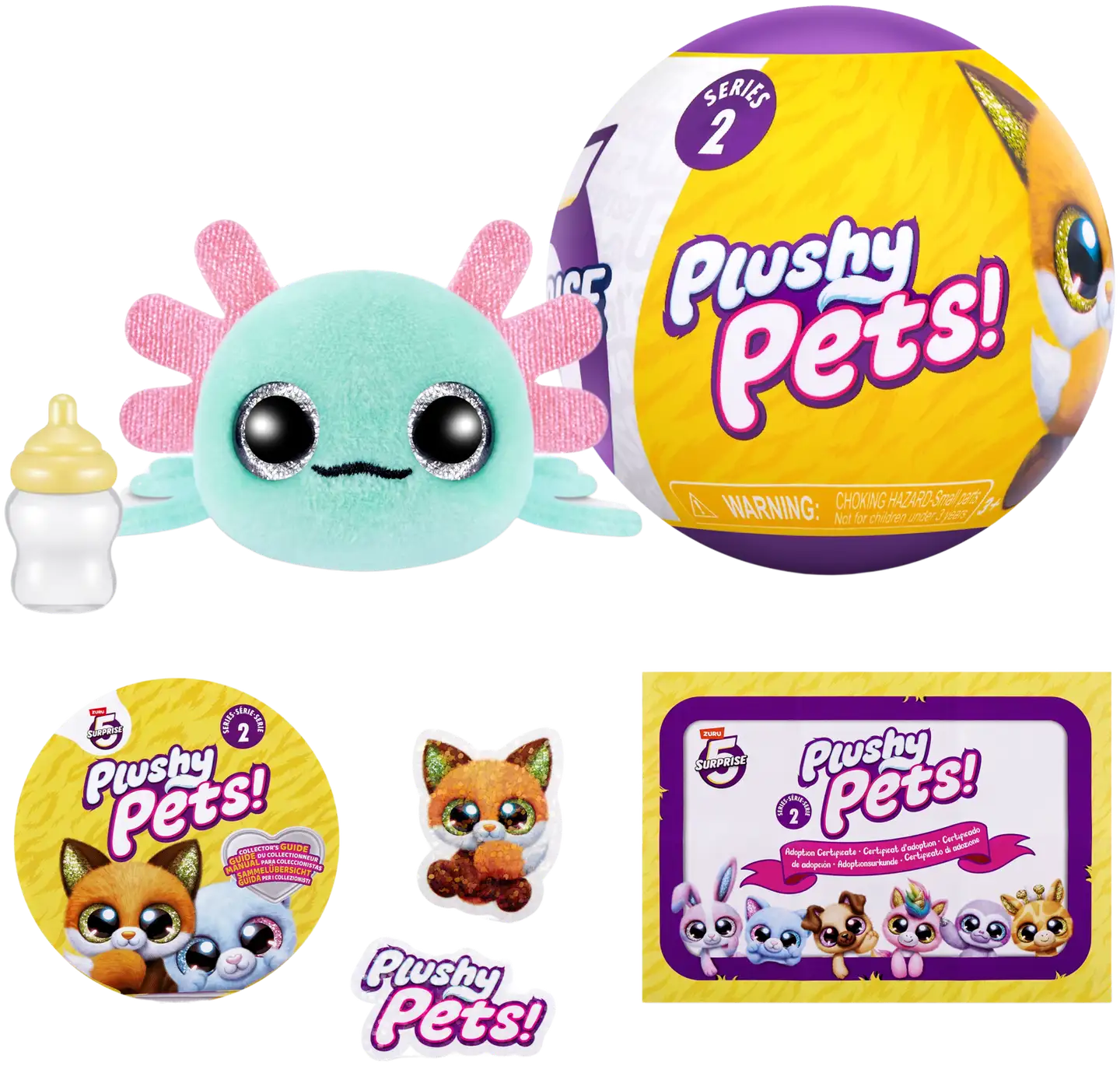 5 Surprise pehmolelu Plushy Pets! Series 2 - 14