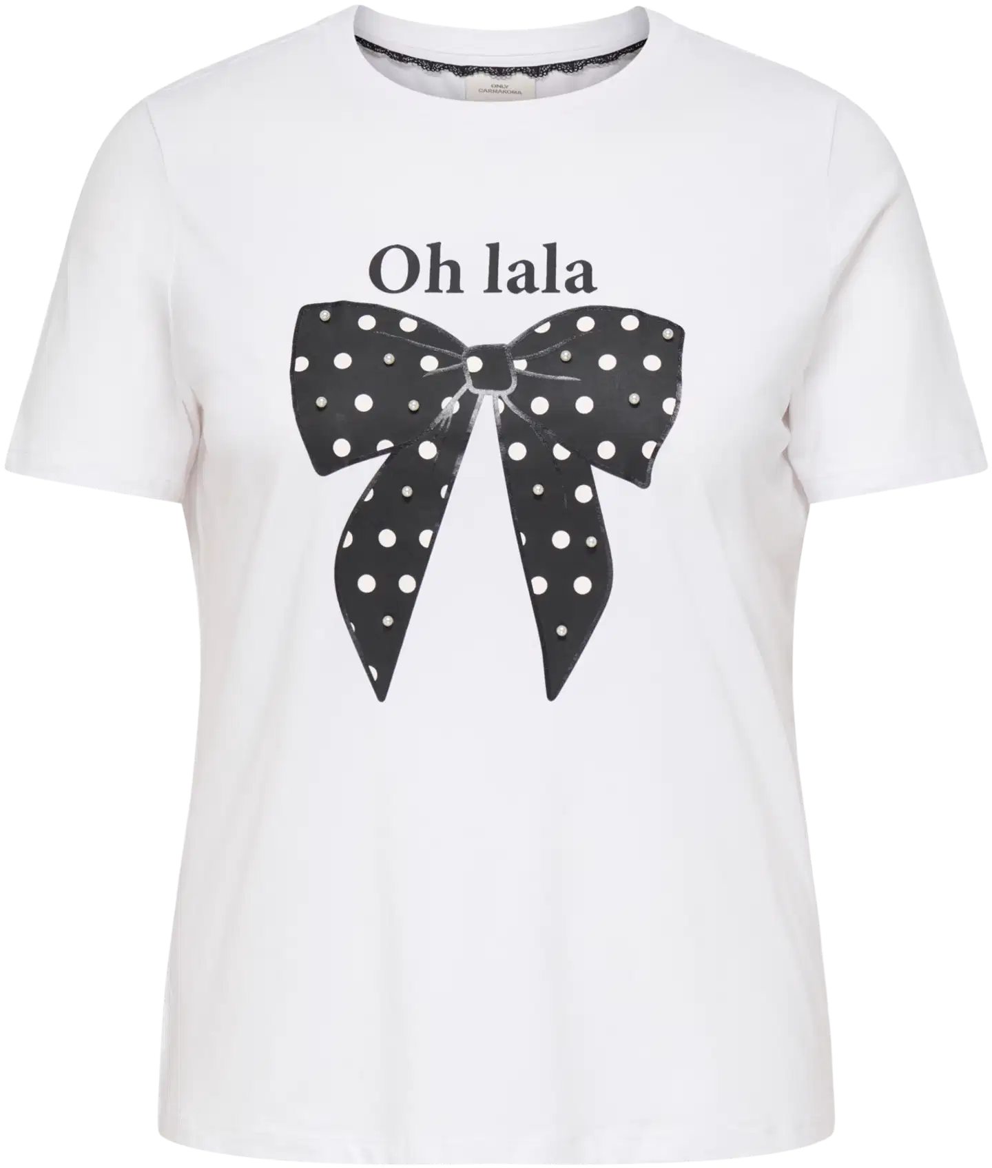 ONLY CARMAKOMA naisten t-paita Carbeau - Bright White - 1