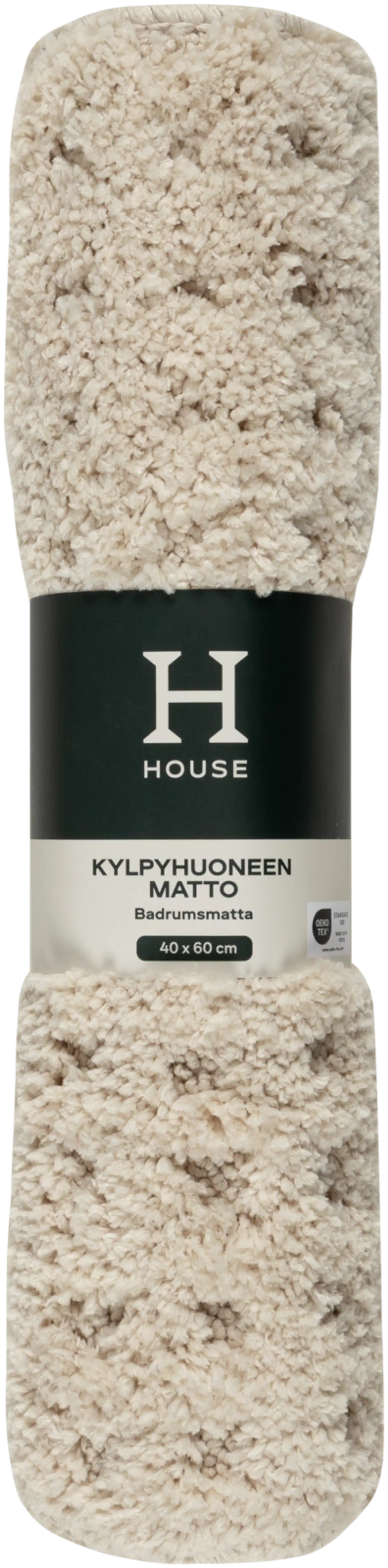 House kylpyhuoneenmatto Vohveli 40x60 cm beige - 2