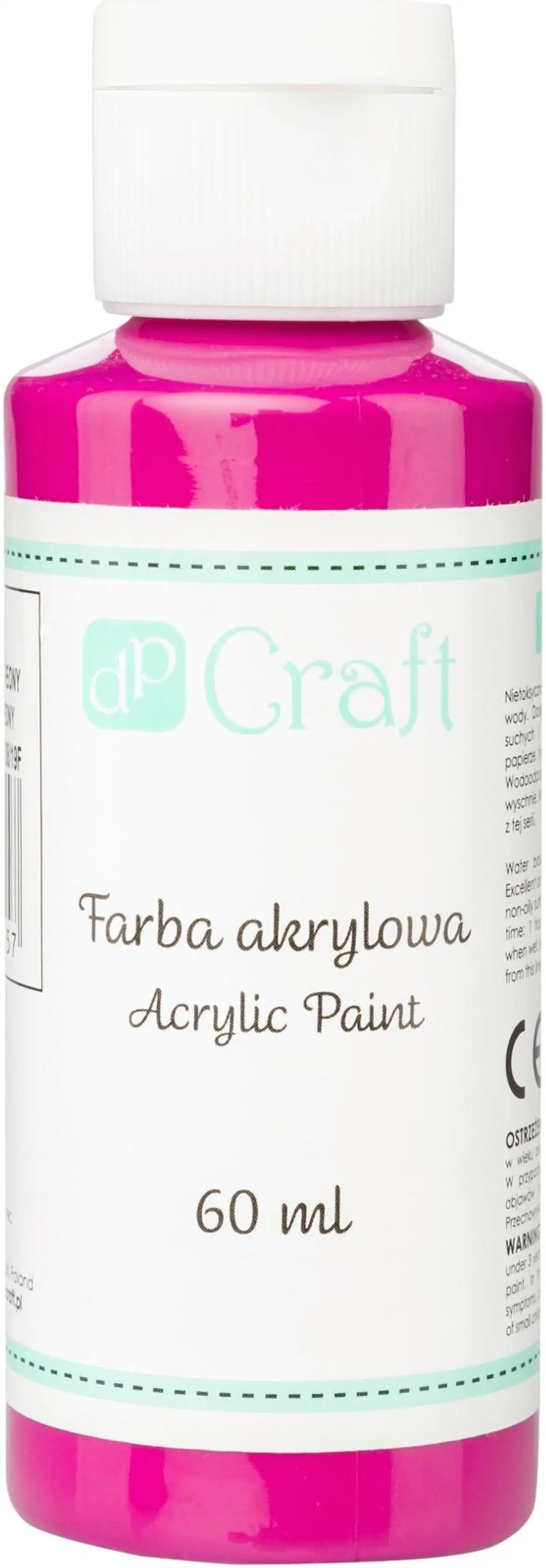 Dp craft akryyliväri 60ml magenta 018