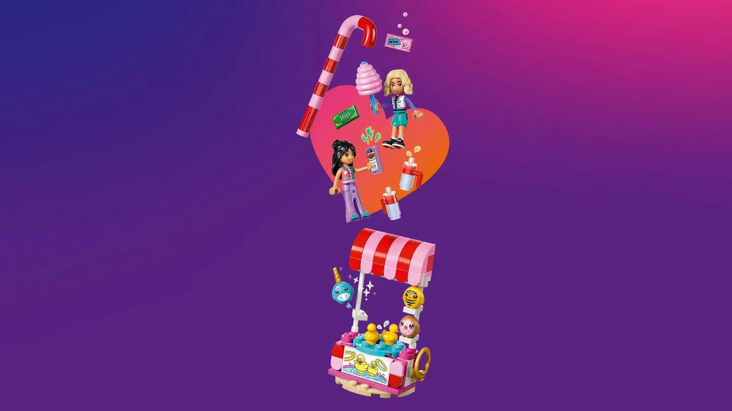 LEGO® Friends 42700 Karkkien ja kuppikakkujen koristama maailmanpyörä - 5