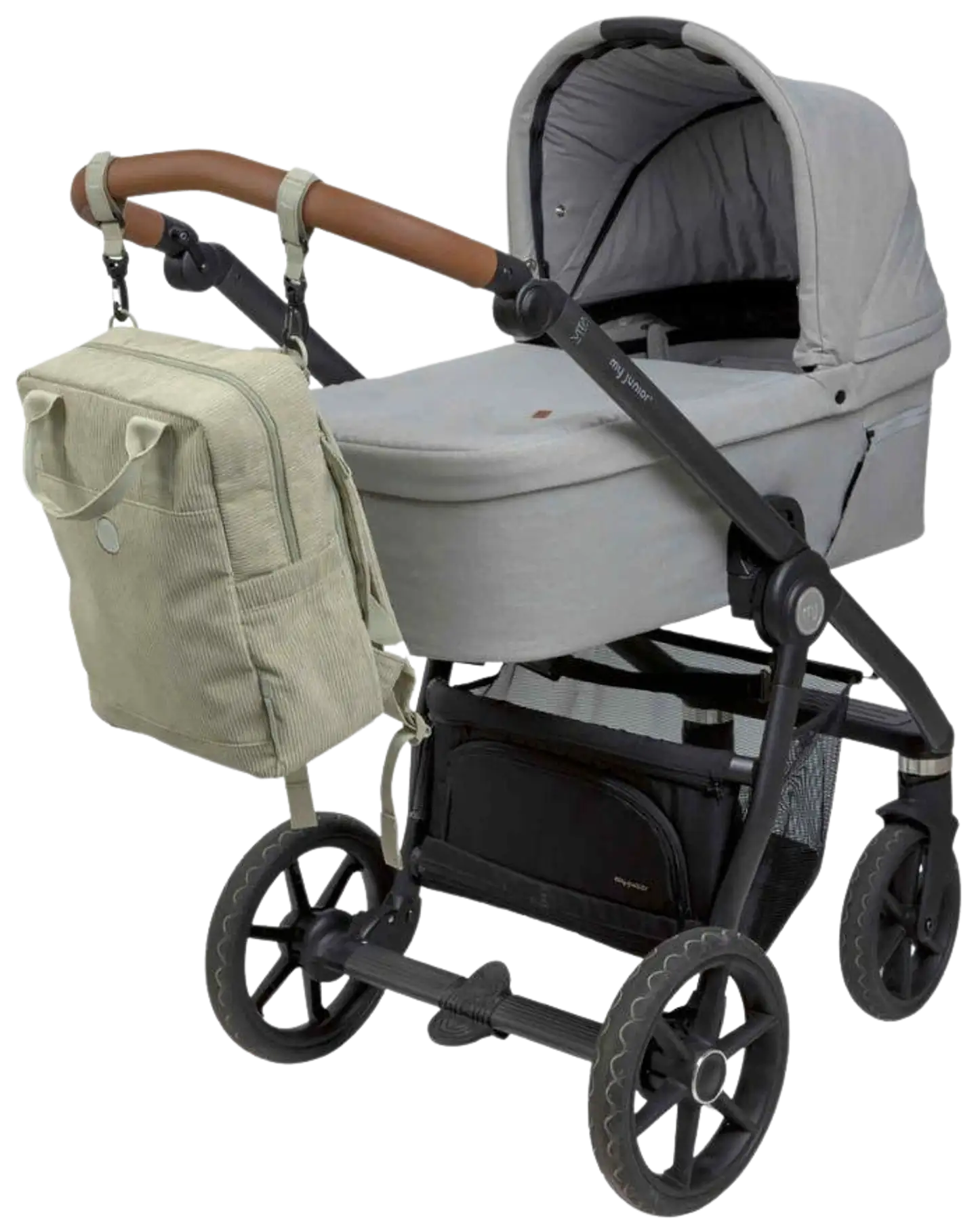 Lässig hoitoreppu Vividal sametti beige - 5