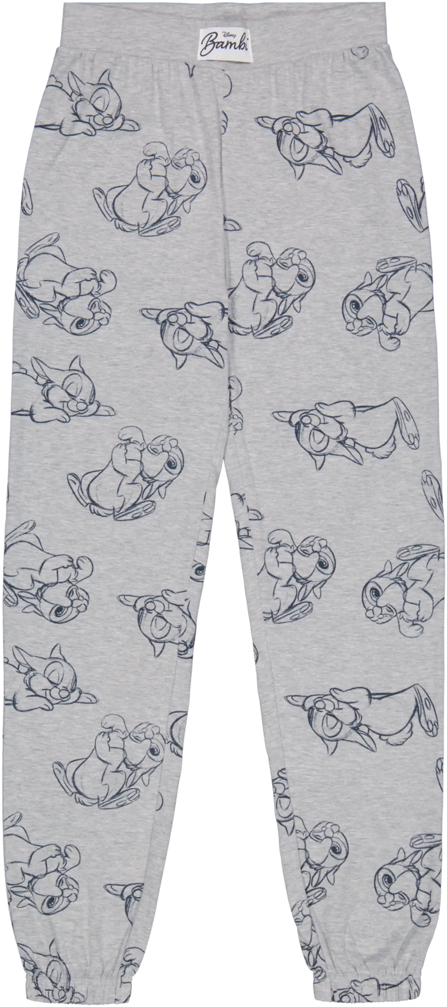 Disney Bambi lasten pyjama BI60079 - Grey melange - 3