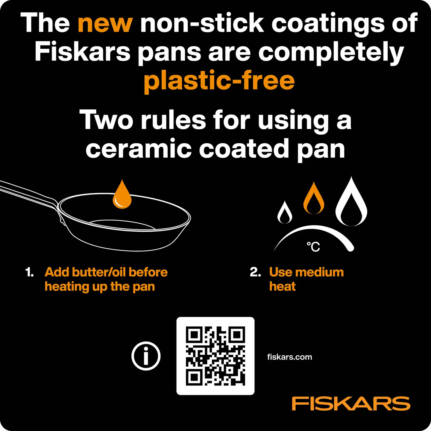 Fiskars Functional Form paistokasari 24 cm - 2