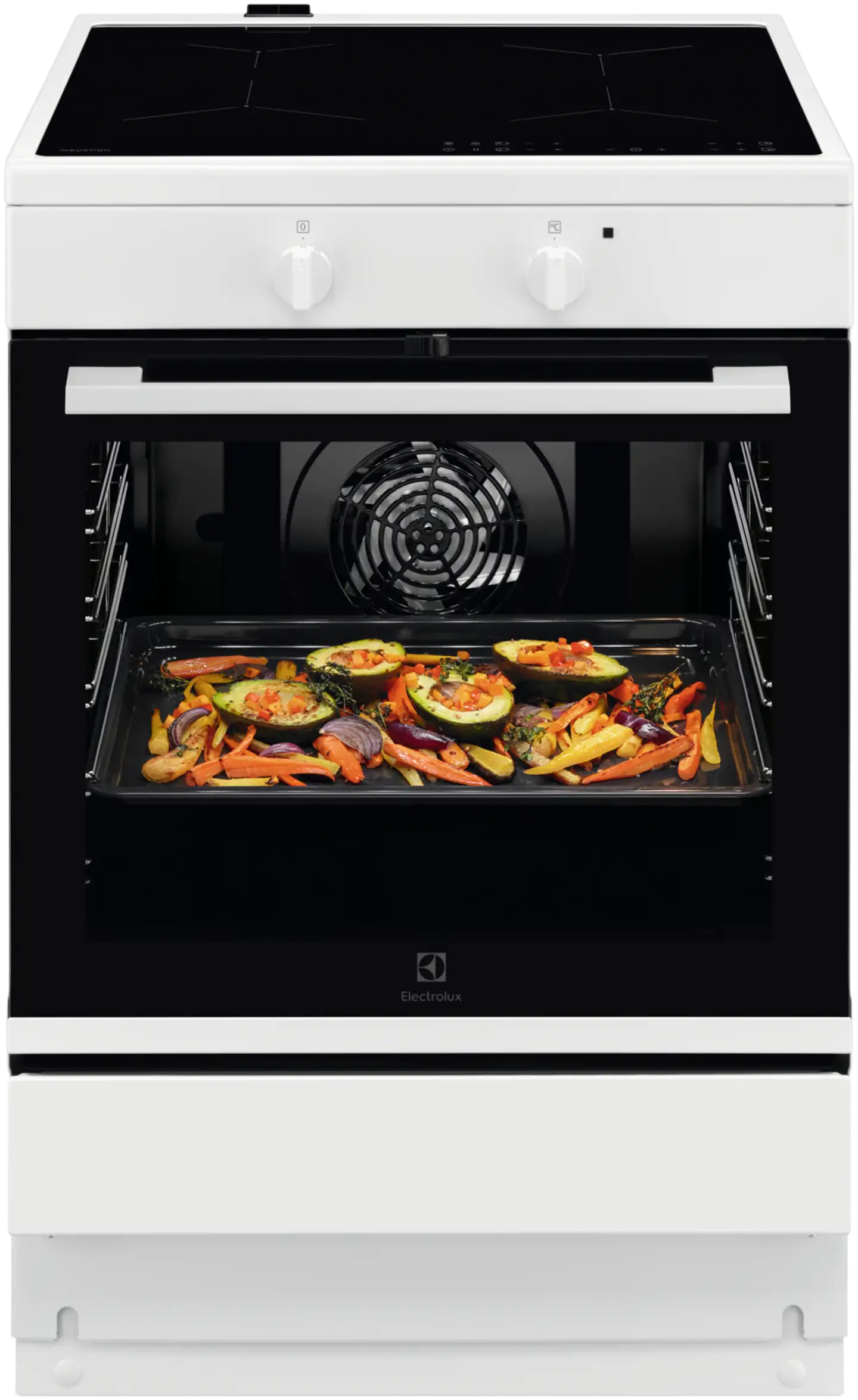 Electrolux induktio lattialiesi LKI64001NW 60cm valkoinen