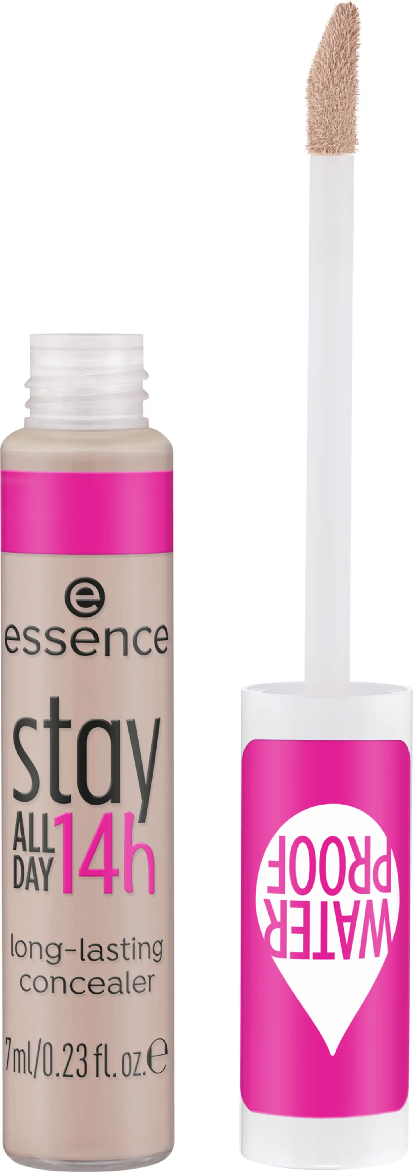 essence stay ALL DAY 14h long-lasting concealer peitevoide 7 ml - Neutral Beige - 1