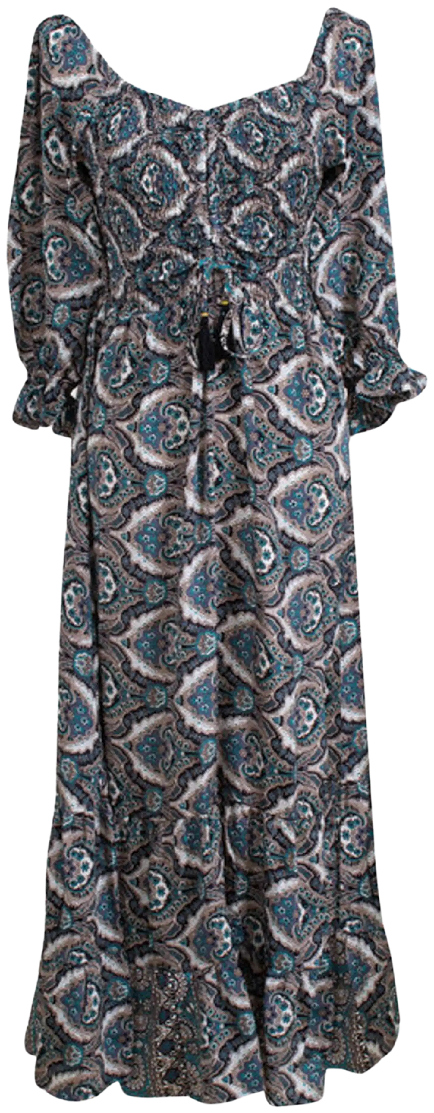 AmandaB naisten pitkä mekko Serenity - SININEN - 1