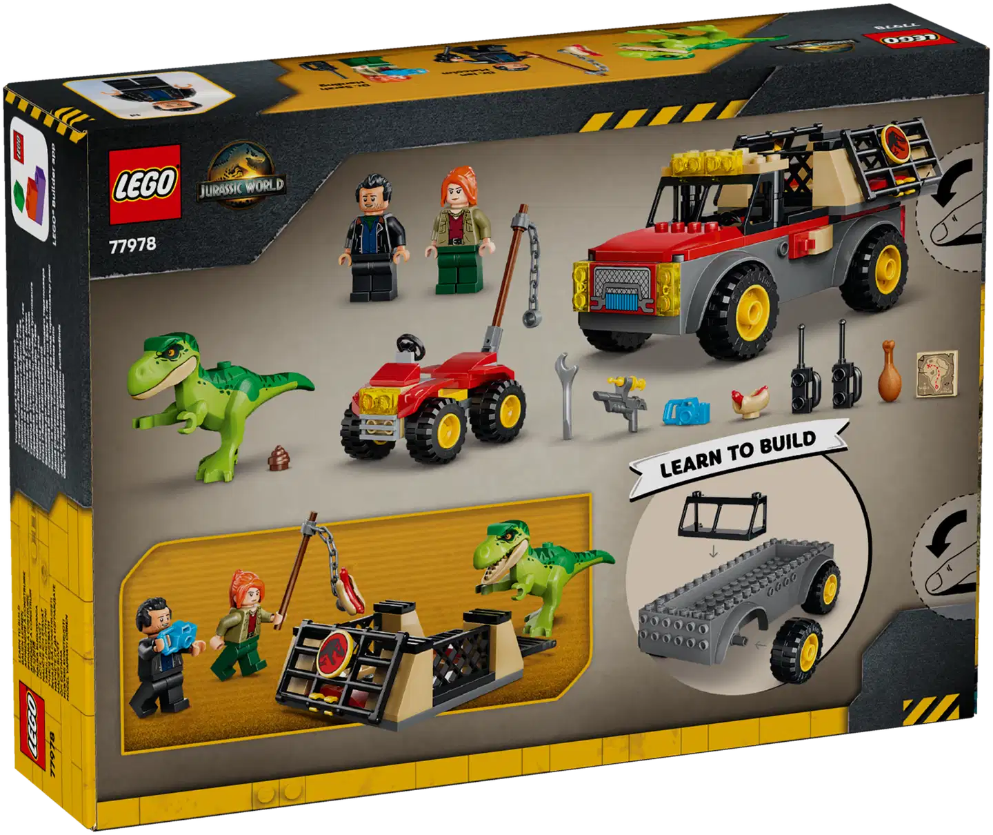 LEGO® Jurassic World 77978 Nuoren T. rexin kuljetusauto - 2