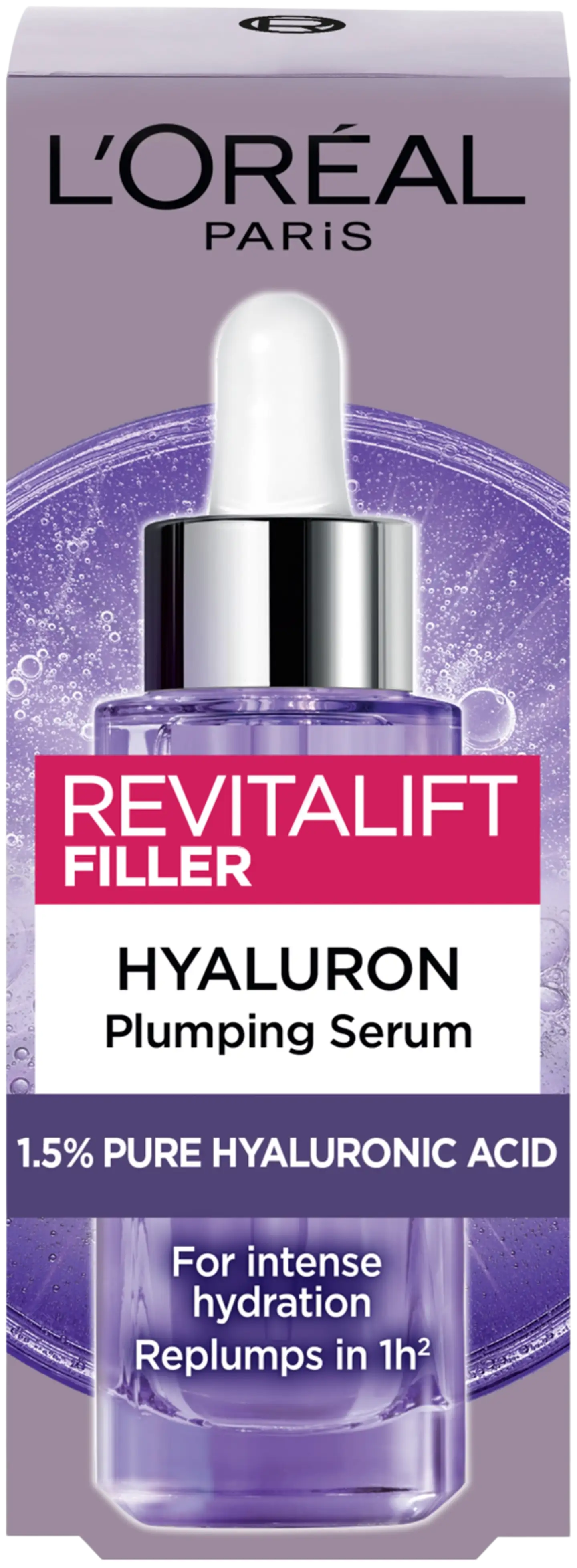 L'Oréal Paris Revitalift Filler 1,5% puhdasta hyaluronihappoa sisältävä seerumi ryppyjä vastaan 30ml - 2