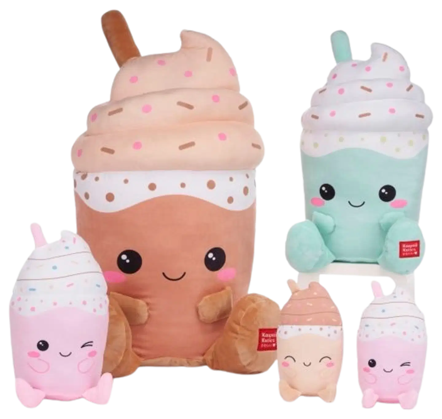 Pehmo Kawaii pirtelö lajitelma 24 cm