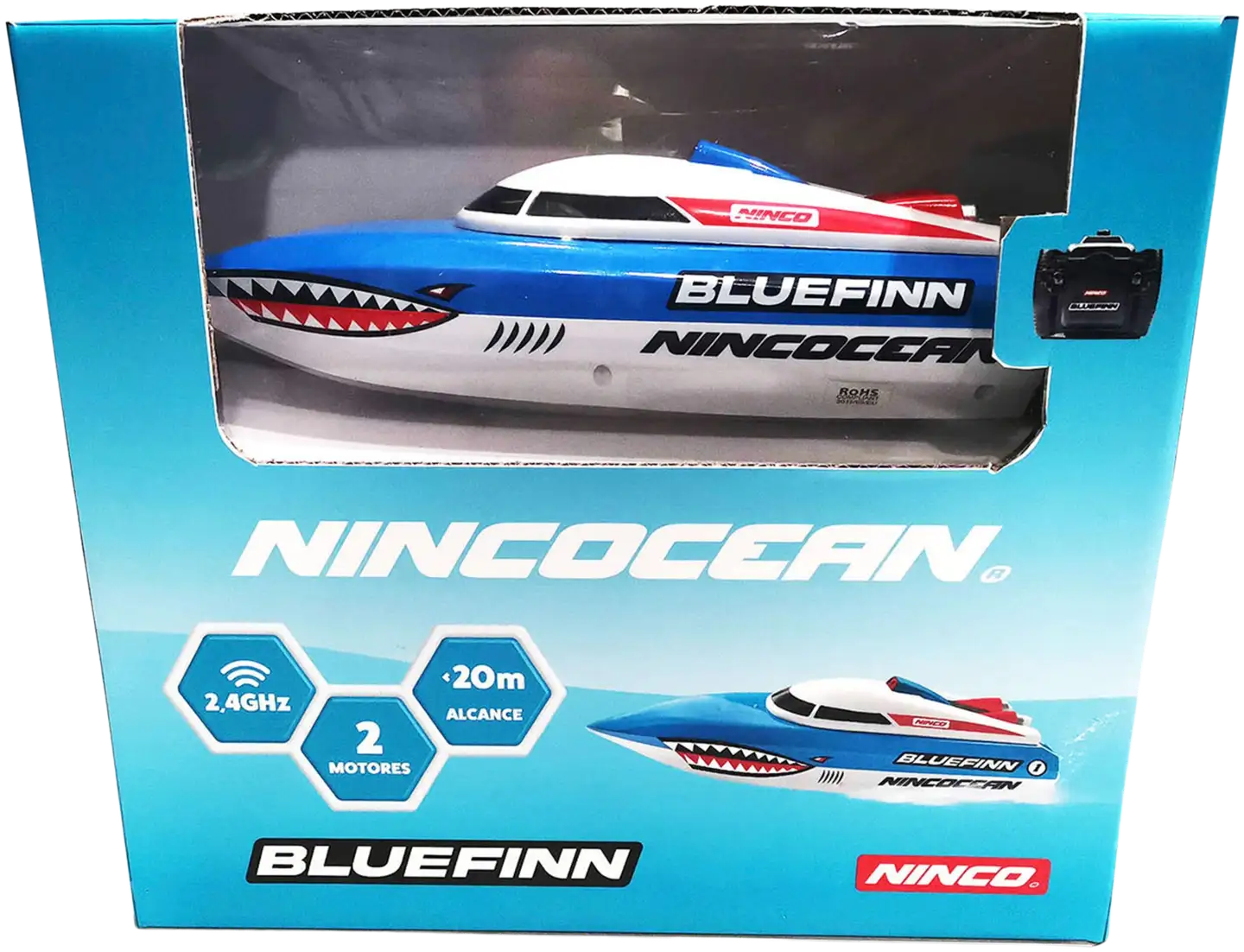 Ninco Nincocean radio-ohjattava Bluefinn vene 24 cm - 3