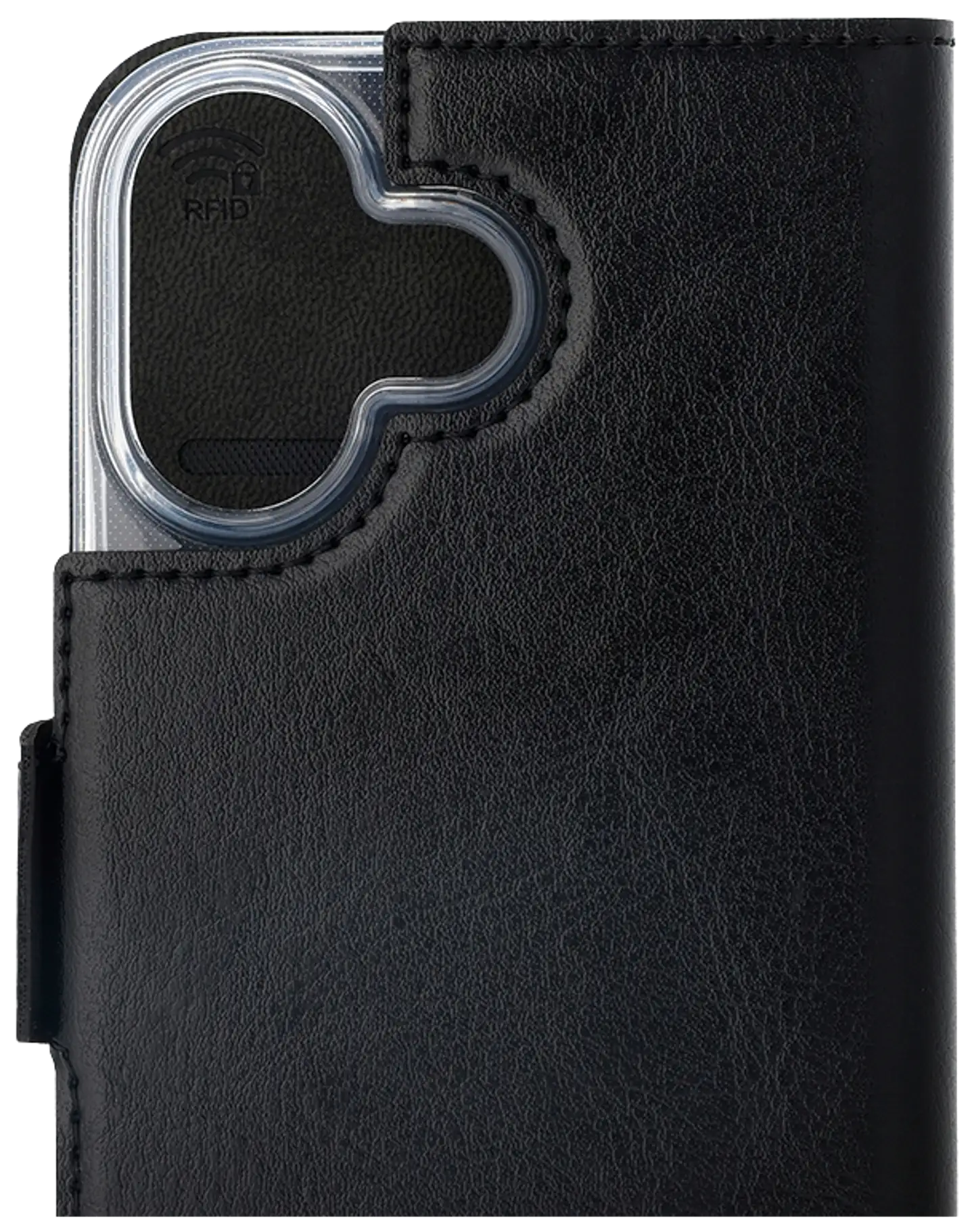 Wave MagSafe -yhteensopiva Book Case, Apple iPhone 17, musta - 3