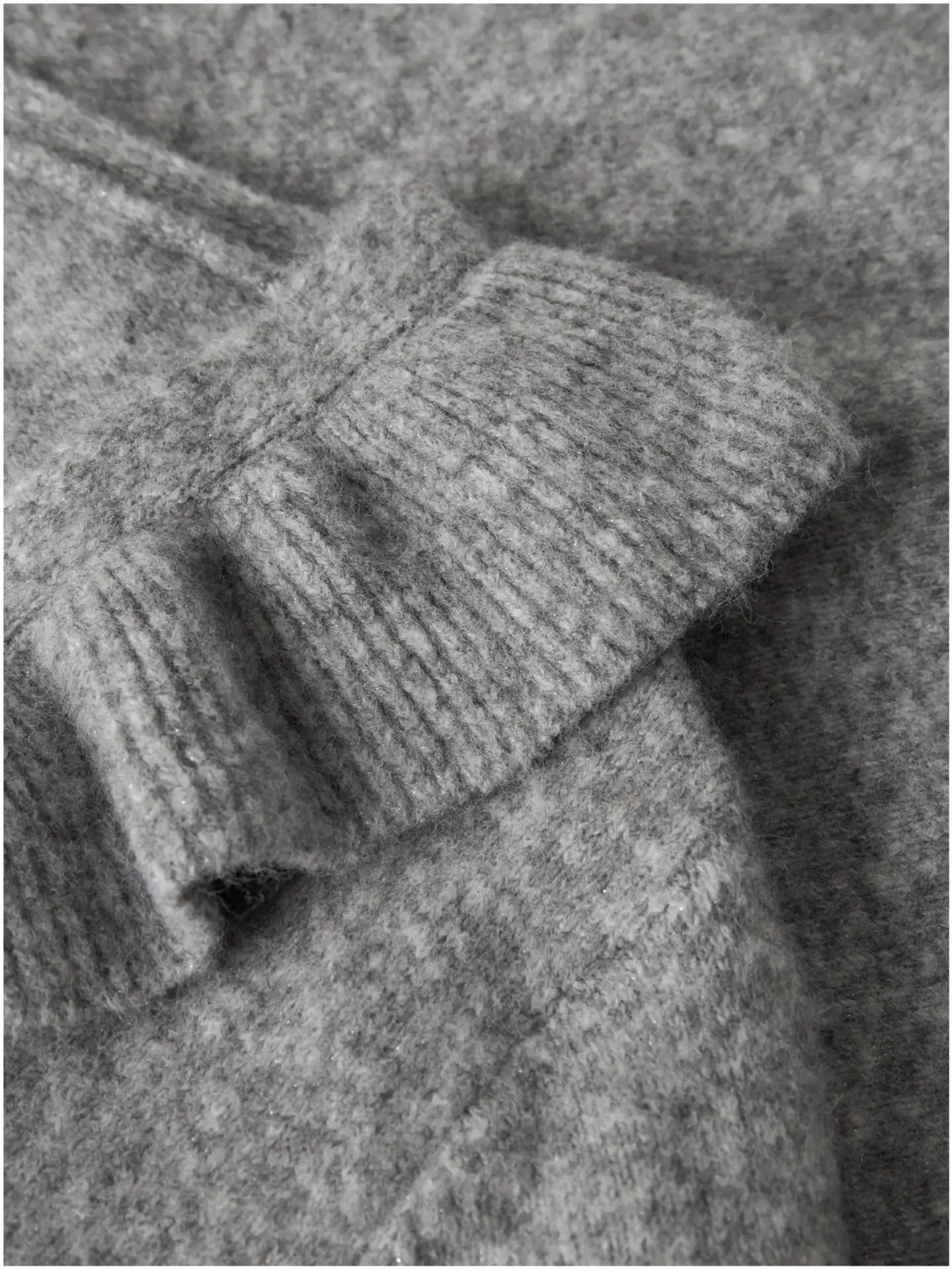LMTD lasten neule - Light Grey melange - 5