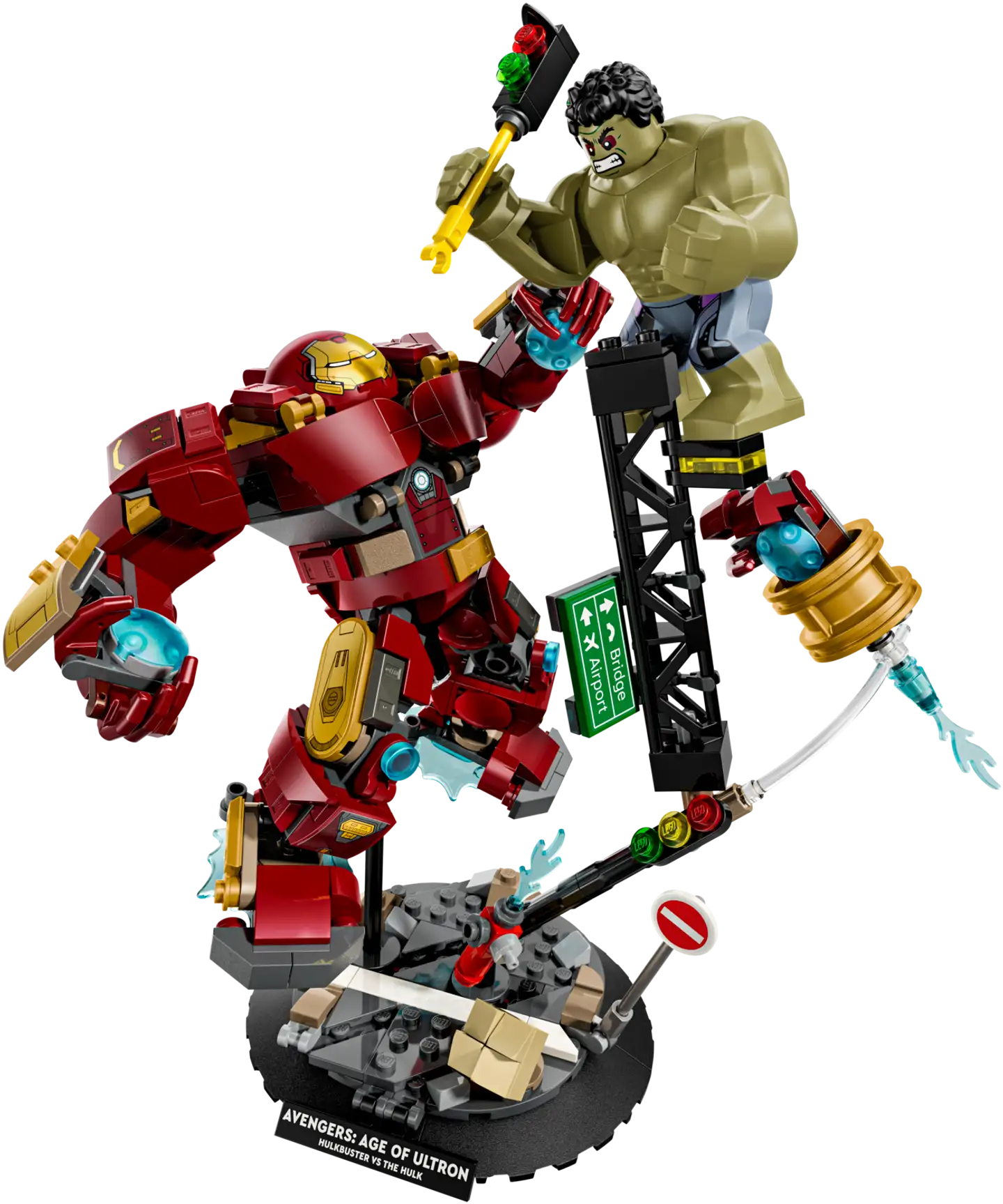 LEGO® Super Heroes Marvel 76343 Eeppinen taistelu: Hulkbuster vastaan Hulk - 2