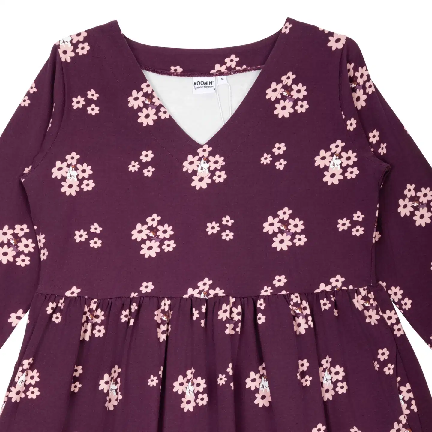 Muumi naisten mekko Hely Kaipaus 592245 - luumu - 2