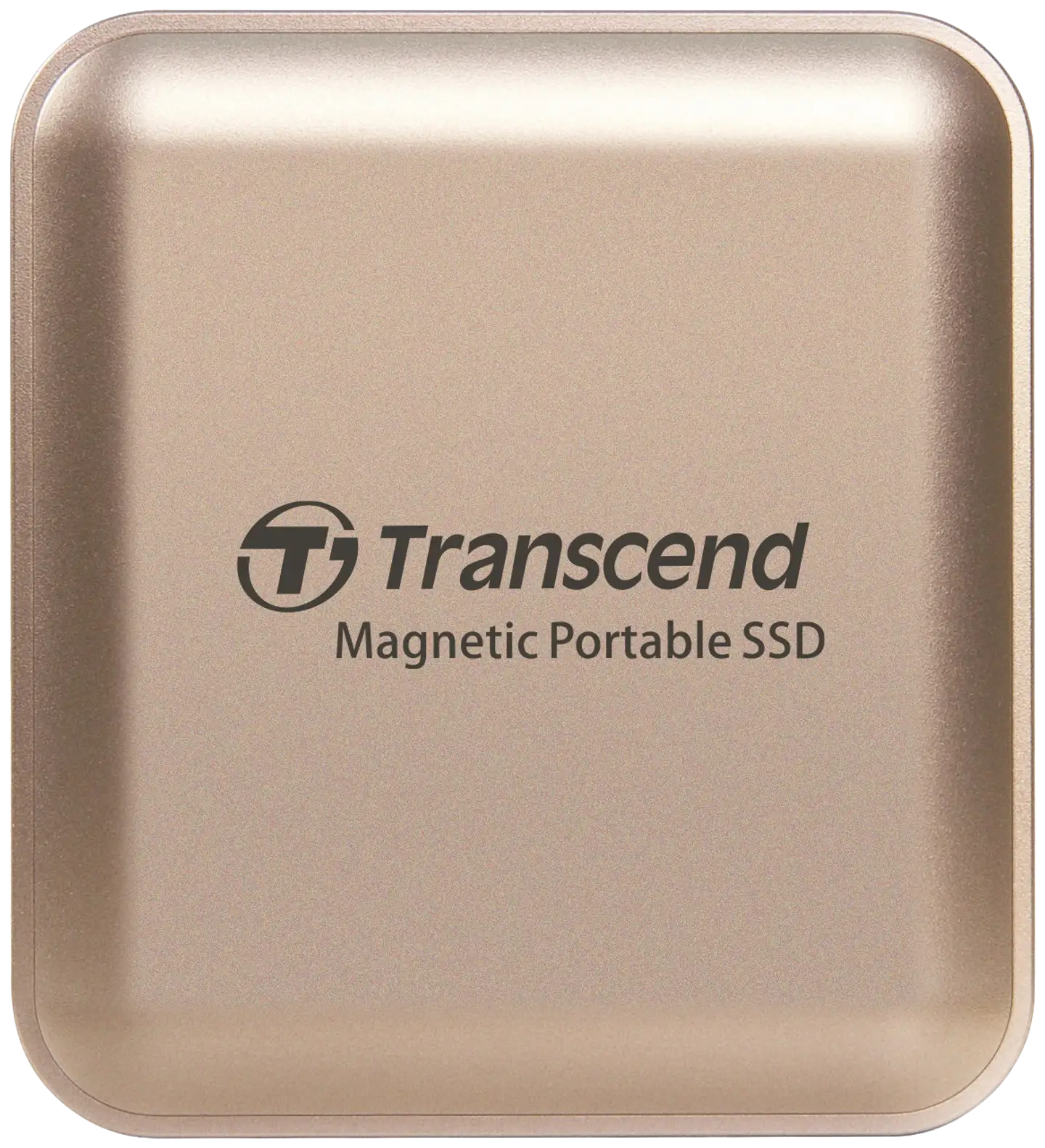 Transcend ESD420C Ulkoinen SSD kiintolevy magneetilla, 1TB, USB Type-C, Kulta - 1