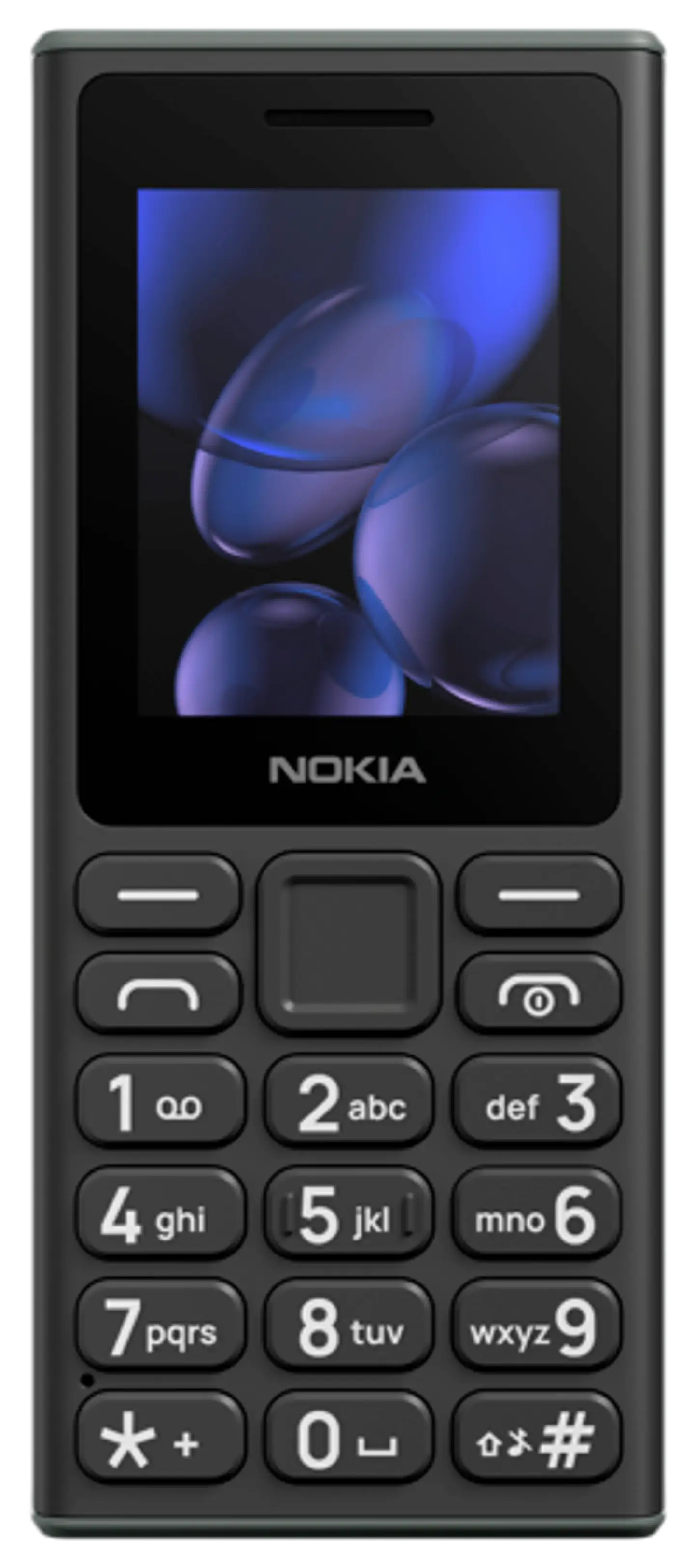 Nokia 105 Peruspuhelin hiilenharmaa - 1