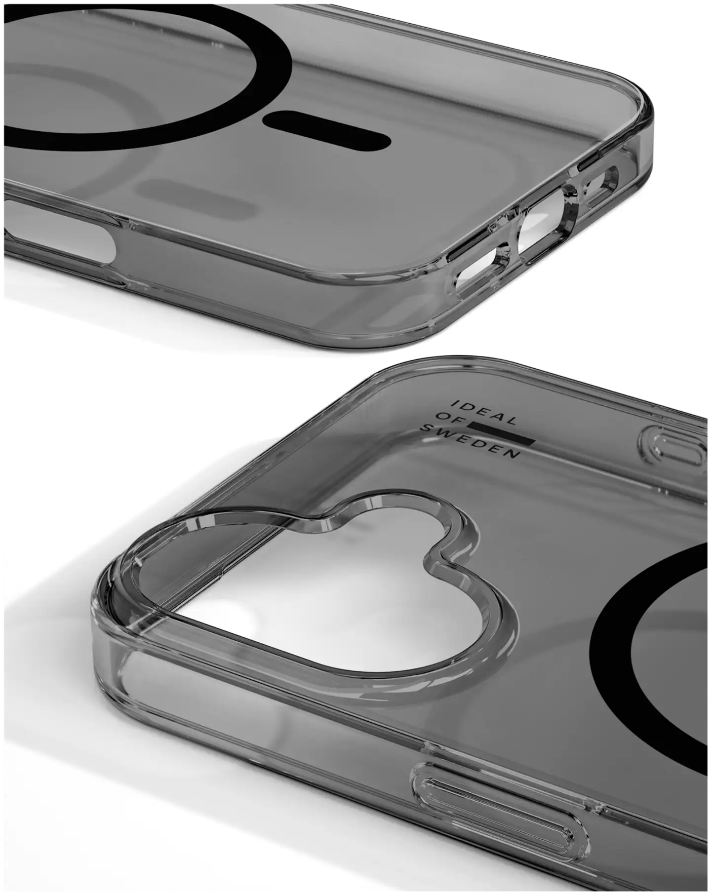 Ideal Of Sweden Clear suojakuori MagSafe iPhone 17 musta - 2