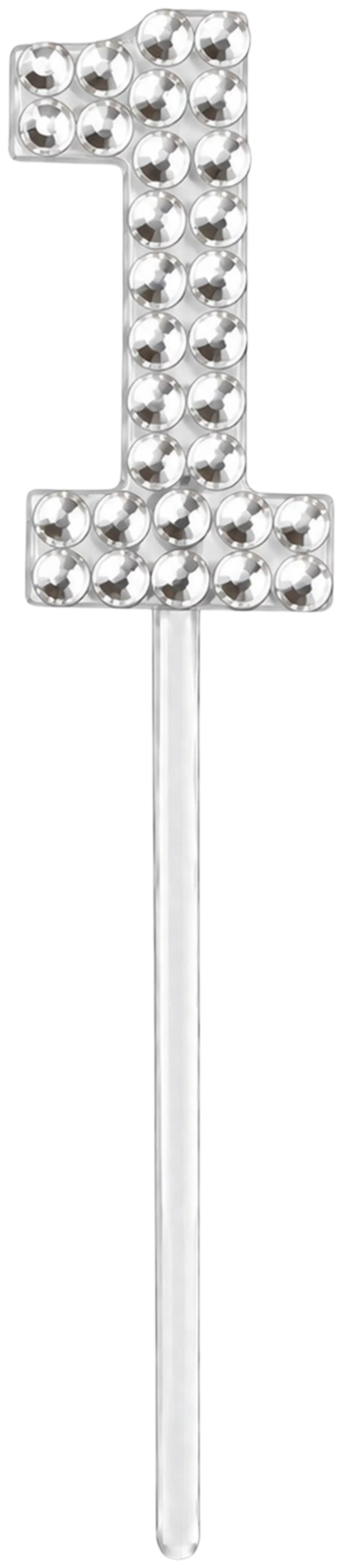 Koristetikku timantein nro 1, koko 2*10 cm - 1