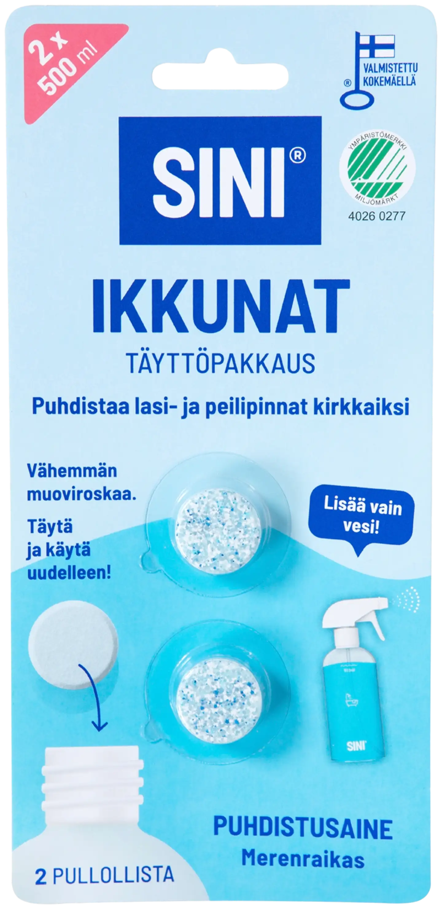 Sini Ikkuna täyttöpakkaus 2 kpl - 1