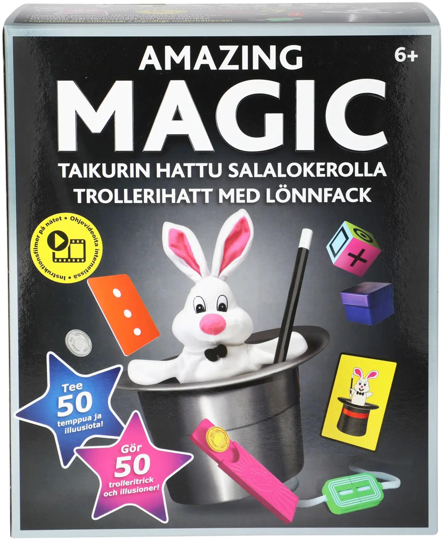 Peliko Taikurin Hattu 50 temppua - 2