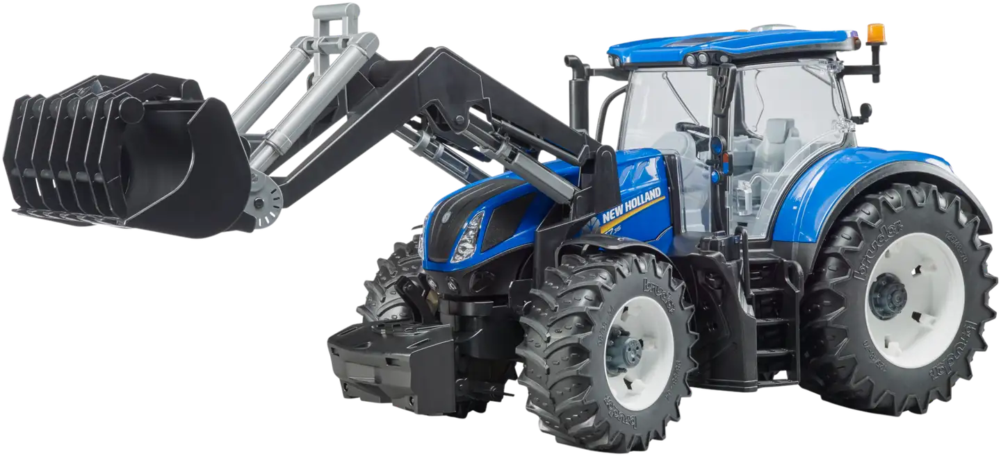 Bruder New Holland T7.315 traktori etukuormaajalla - 1