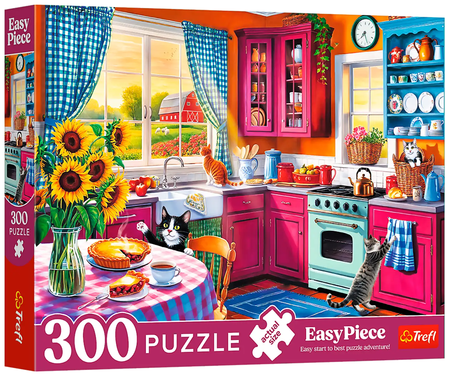Trefl Palapeli EasyPiece Morning in the kitchen, 300 palaa