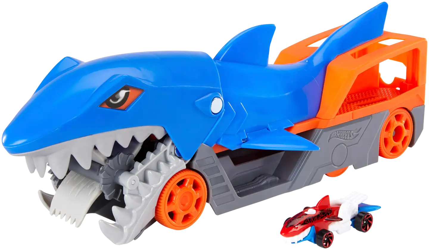 Hot Wheels Shark Chomp Transport Kuljetusrekka - 1