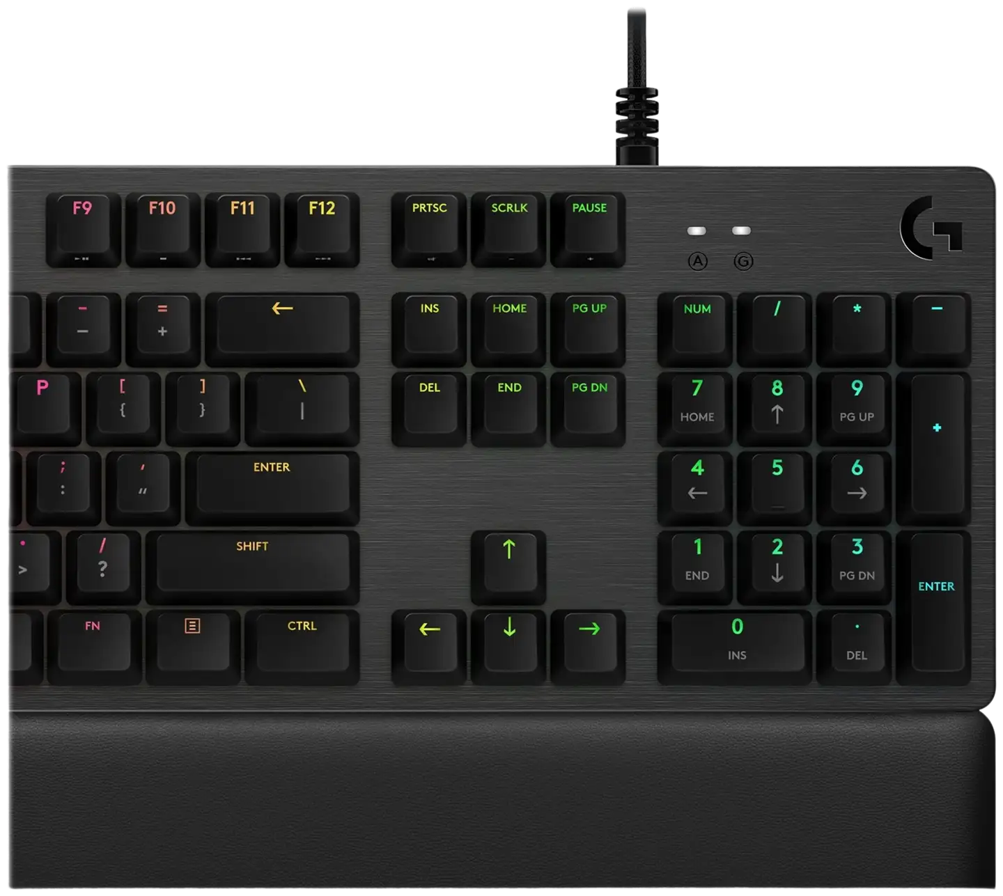 Logitech pelinäppäimistö GX Brown -kytkimillä G513 - 7