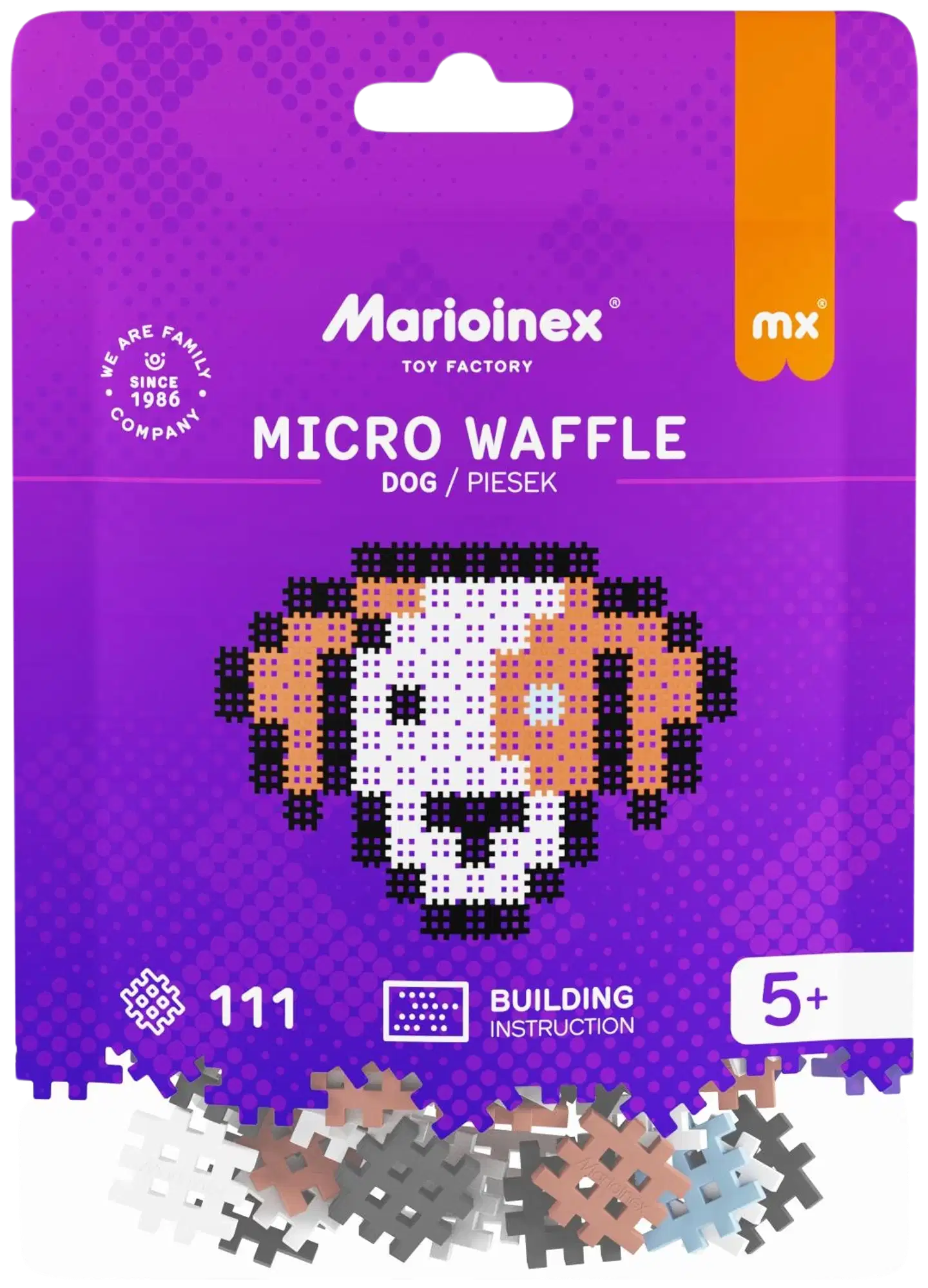 Marioinex vohvelirakentelu mikro koira - 1