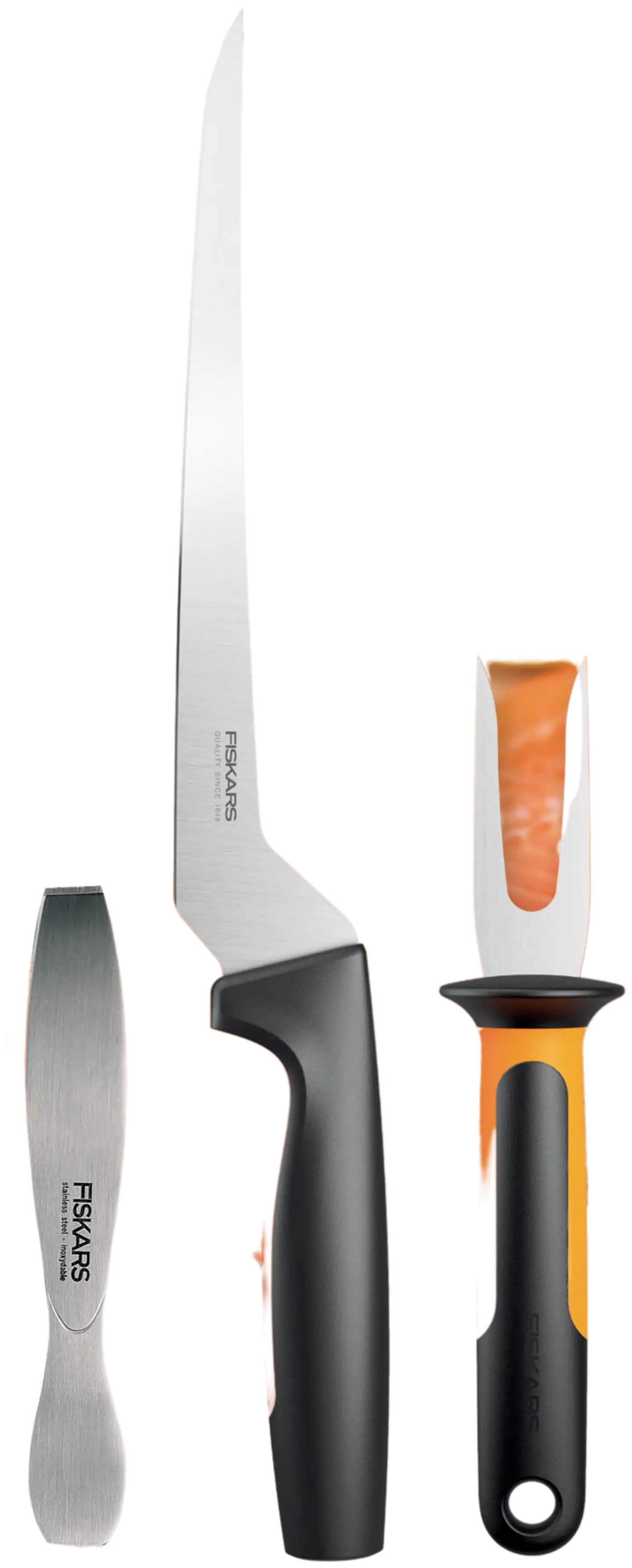 Fiskars FF Kalamestarin setti sis 3.osaa - 3