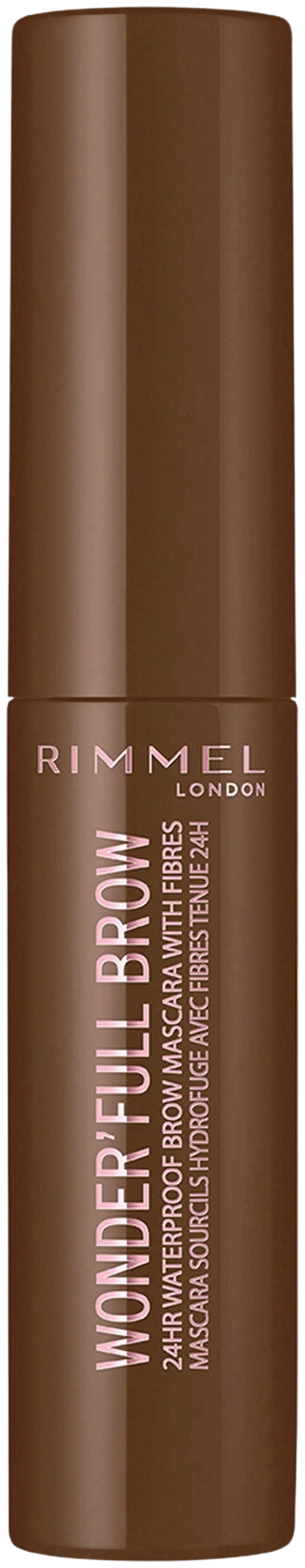 Rimmel Wonder'Full Brow -kulmamaskara 4,5 ml, 002 Medium - 2