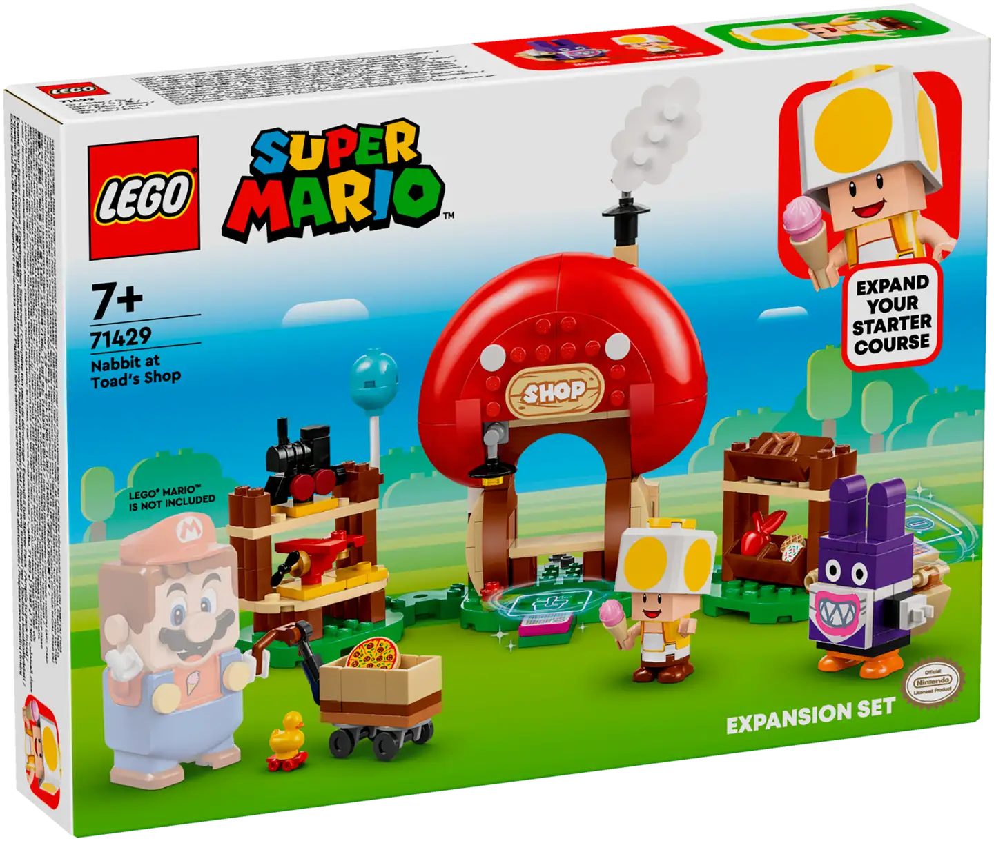 LEGO Super Mario 71429 Nabbit Toadin kaupassa laajennussarja - 2