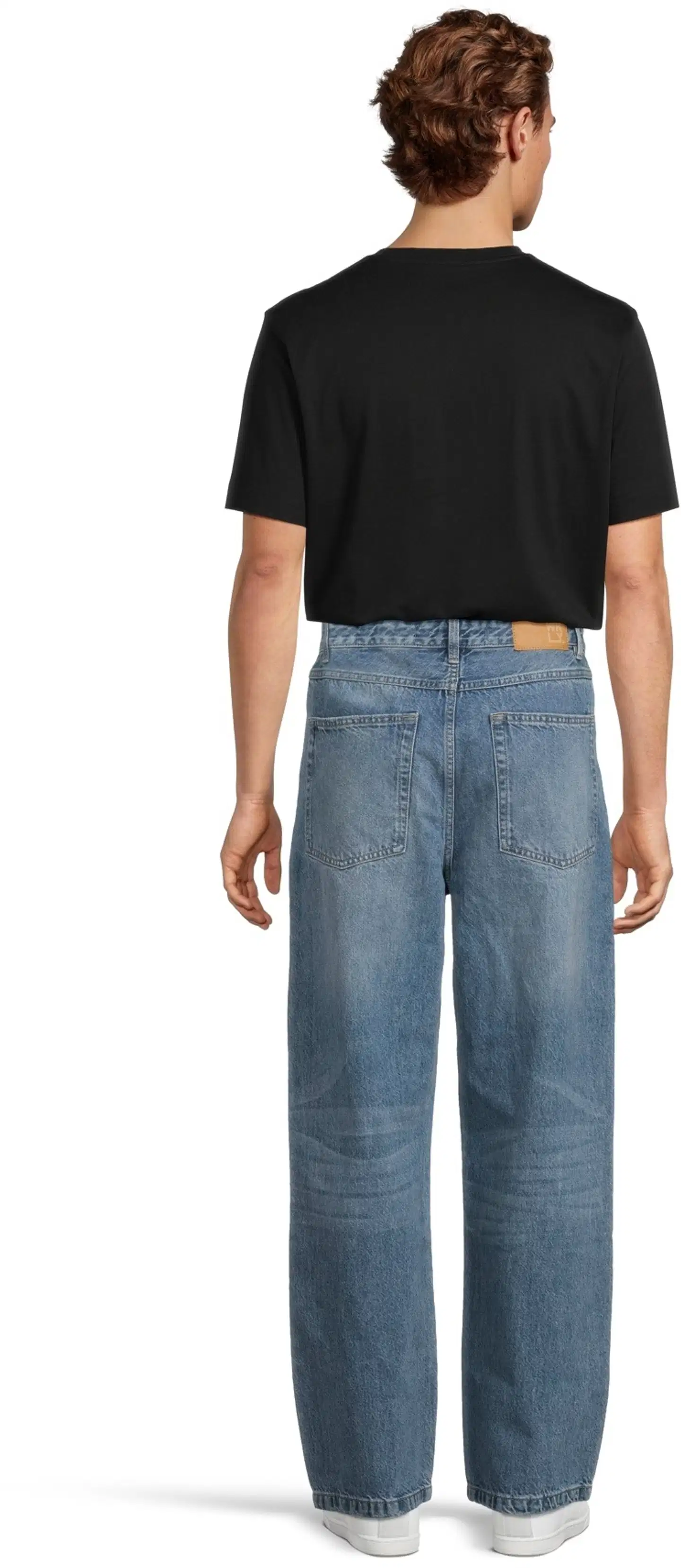 WKLY. miesten farkut Loose fit 202W042606 - Mid-blue denim - 3